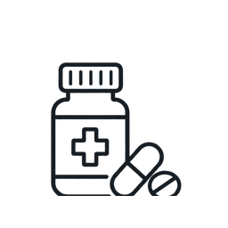Medication icon representing psychiatric medication management.