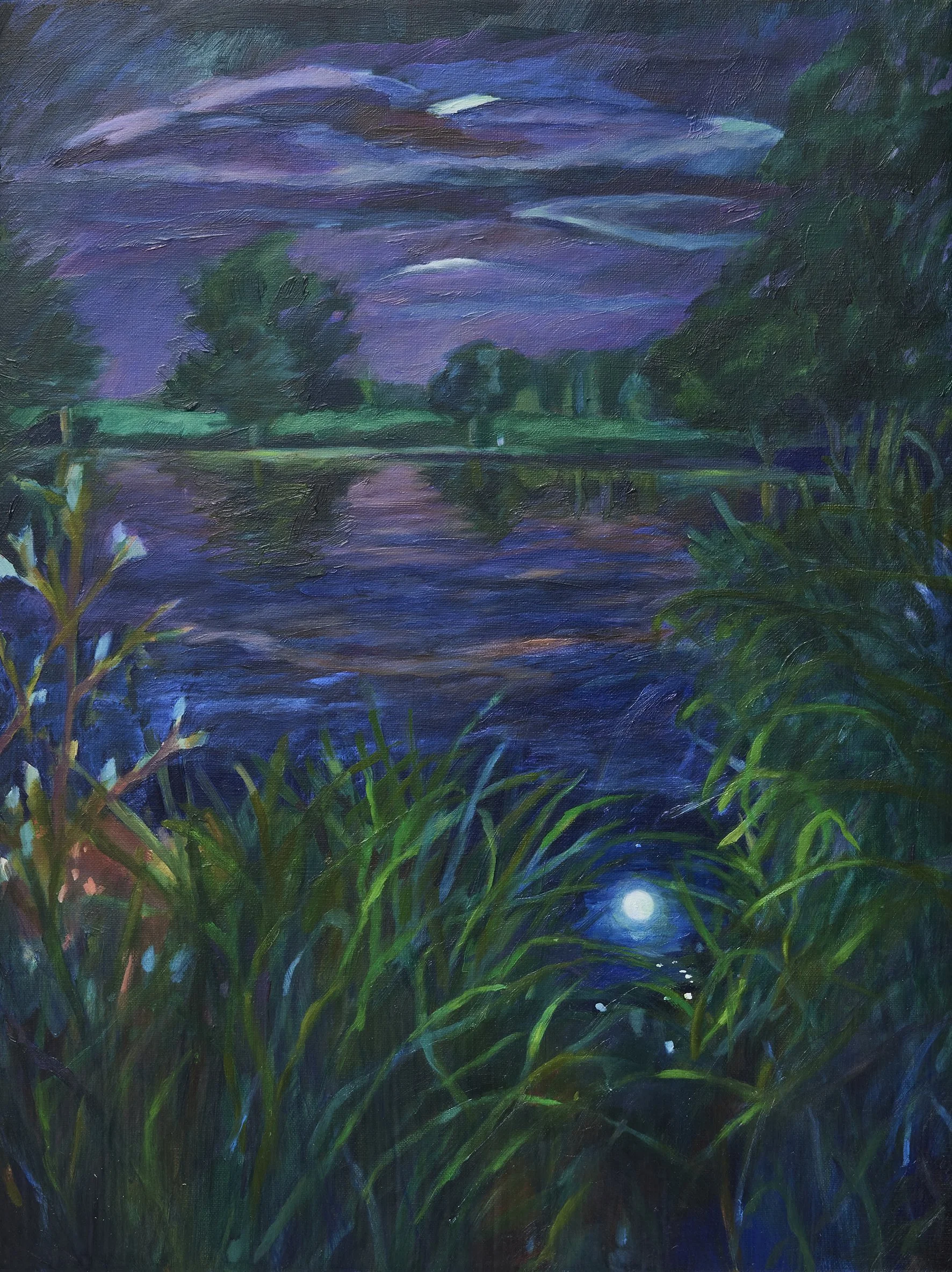 Submerged, 2023
Oil on linen
43 x 33 cm