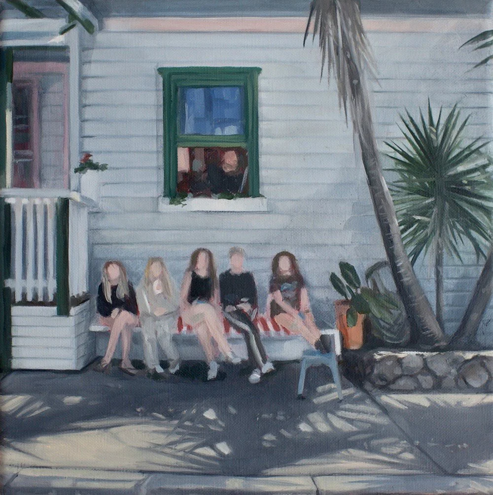 Conversations and coffee in the sun, 2020
Oil on canvas
20 x 20 cm
SOLD