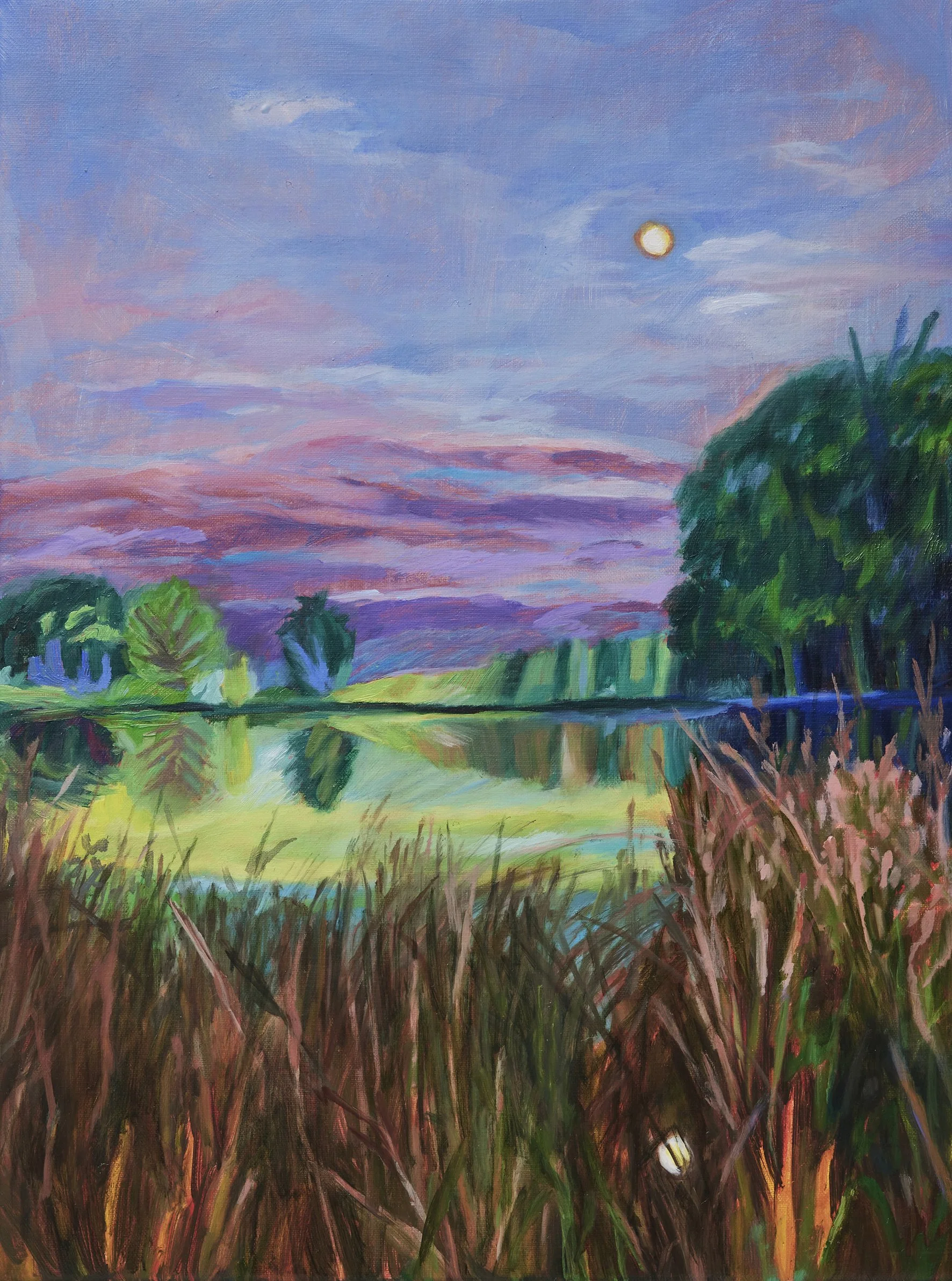 Nearby beyond, 2023
Oil on linen
42 x 32 cm
