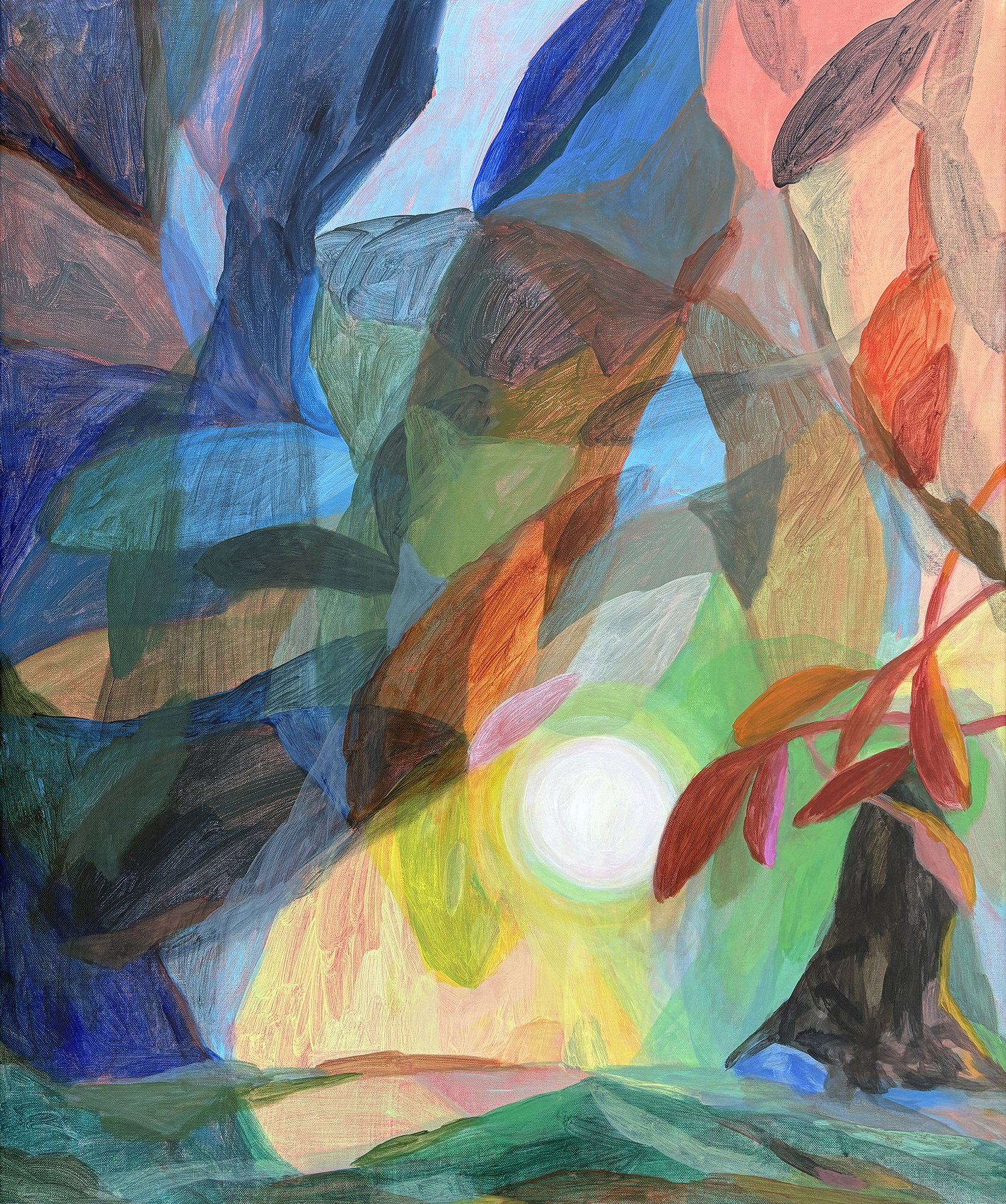 Lunar prism, 2025
Acrylic on linen
61 x 51 cm
SOLD