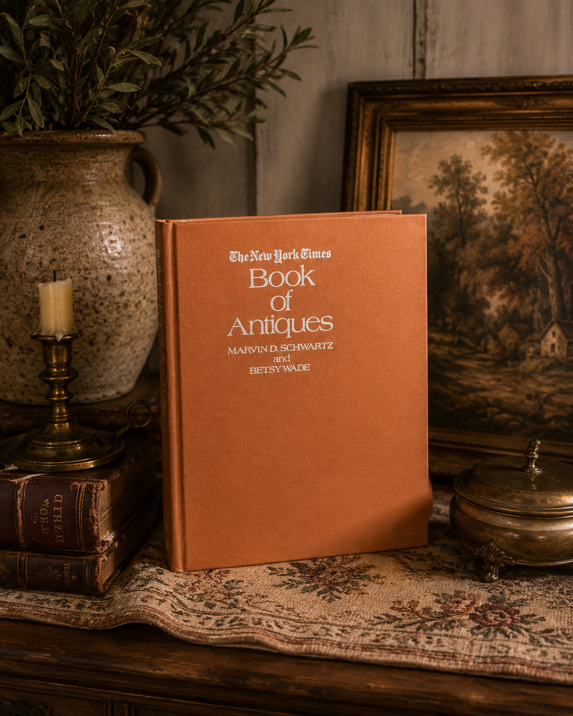 Vintage 1972 "The New York Times Book of Antiques" Hardcover