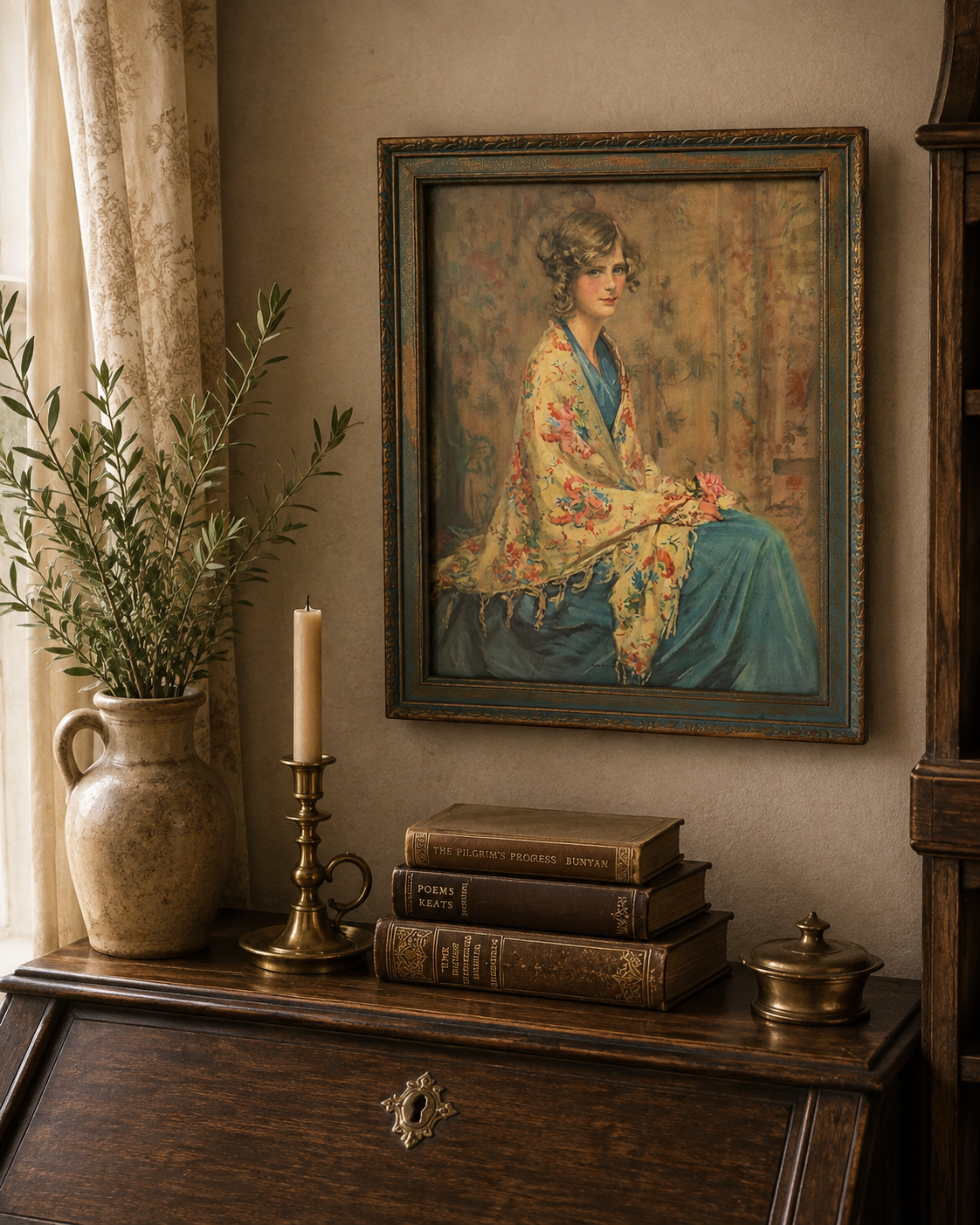 Alice Blue Gown - After Arthur Garrett
