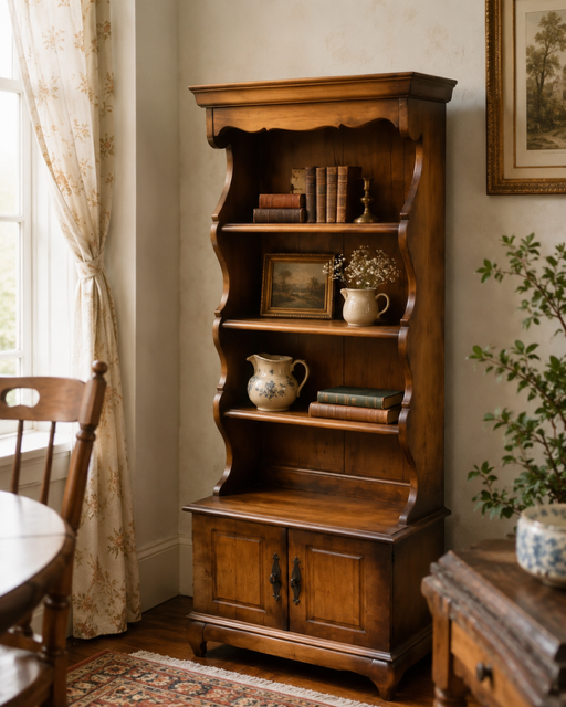 Vintage Petite Solid Wood Hutch