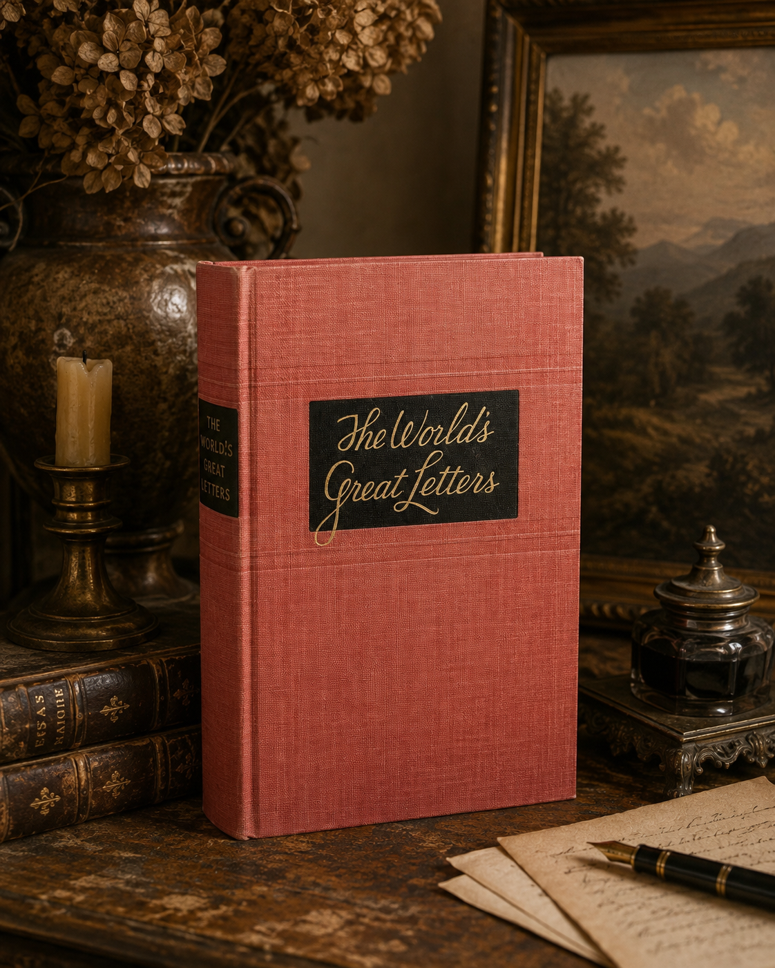 Vintage 1940 "The World’s Great Letters" Hardcover