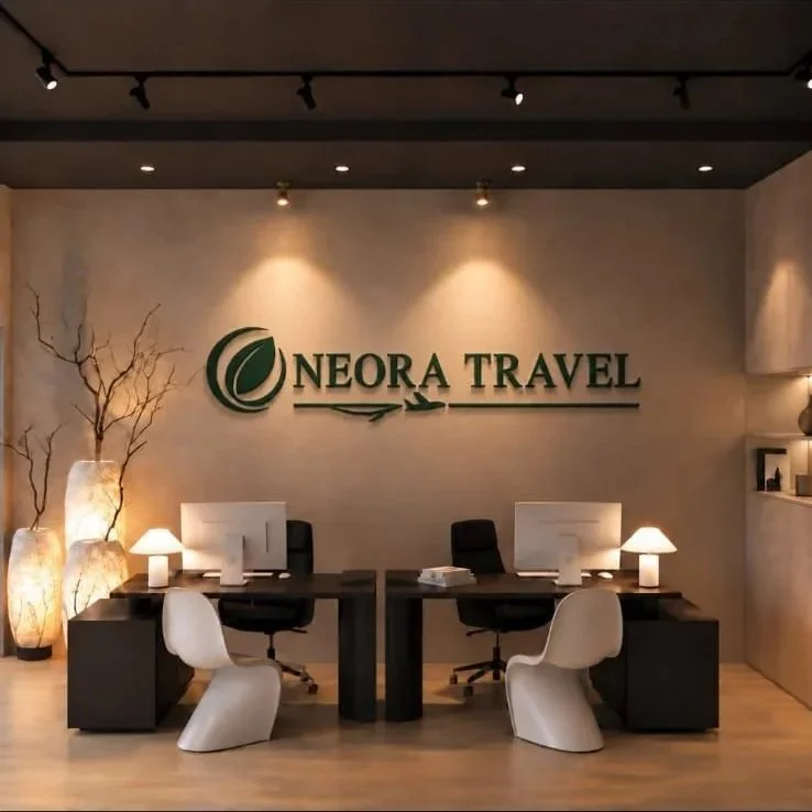 Neora Travel agency interior in Durrës