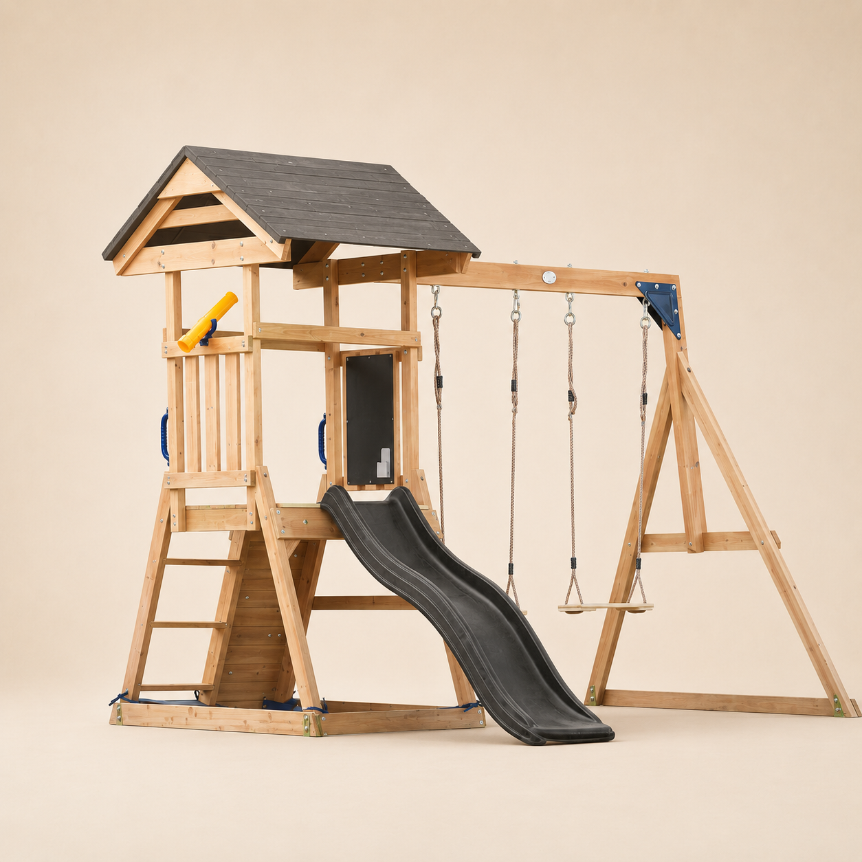 Holz-Spielturm für den Familiengartenarten