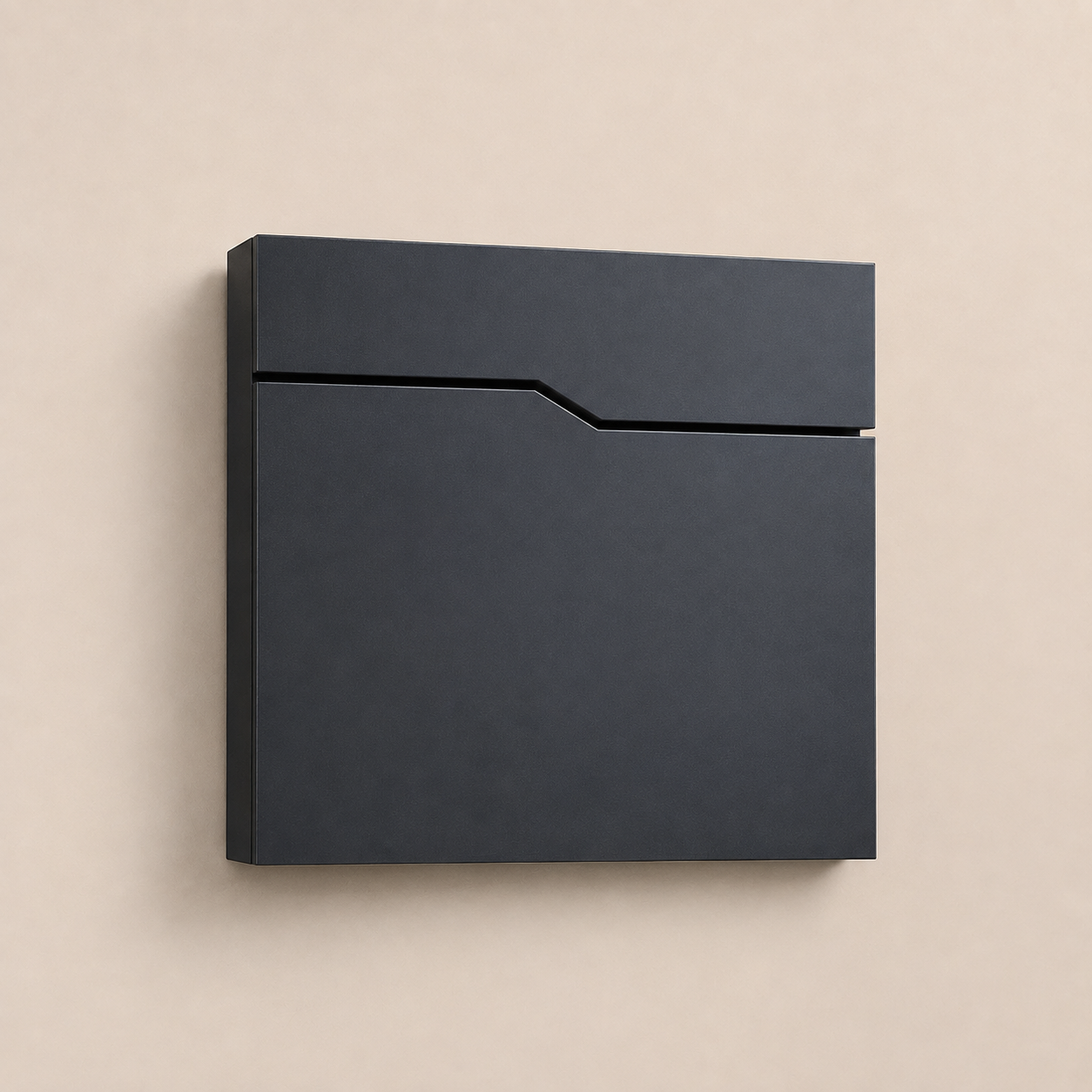 briefkasten schwarz modern