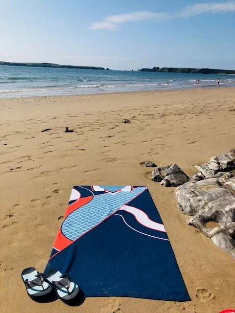 1996 Wales Beach Microfibre Towel, Large 80x160cm