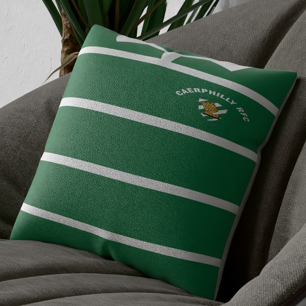 Caerphilly RFC Canvas Cushion