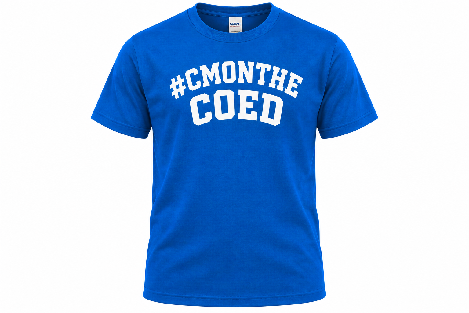 Pencoed Athletic BGC Unisex Printed Royal Blue Tee Shirt