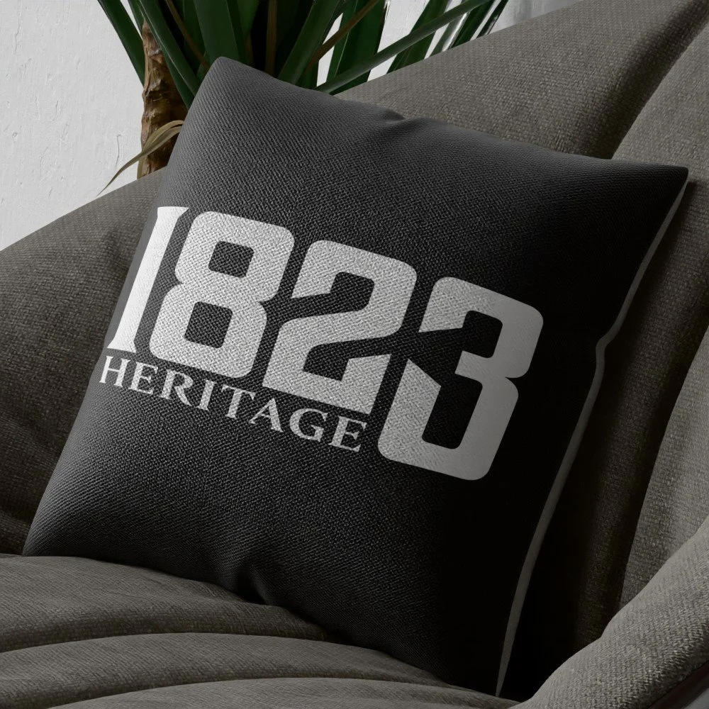 1823 Heritage Canvas Cushion