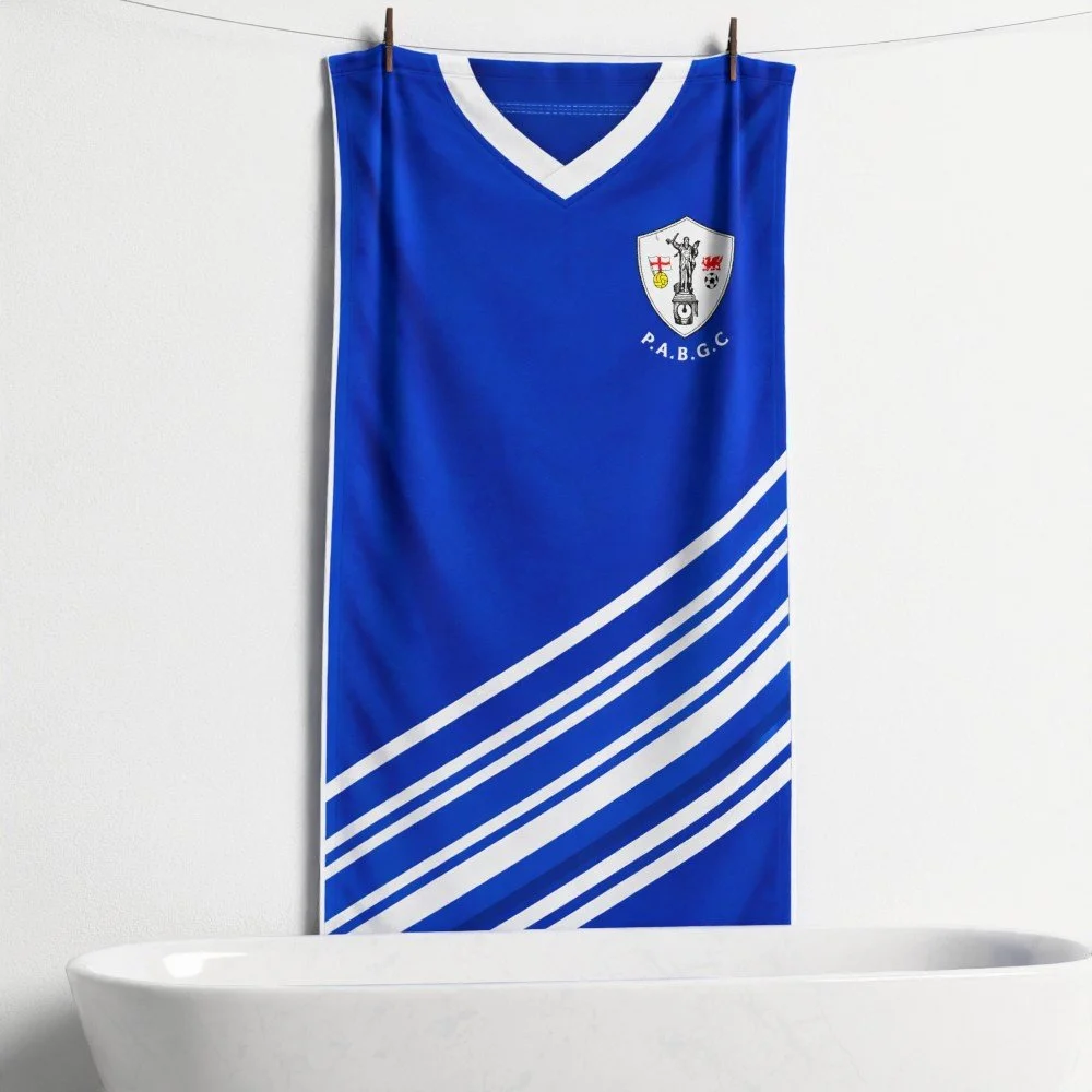 Pencoed Athletic BGC Large Beach Towel