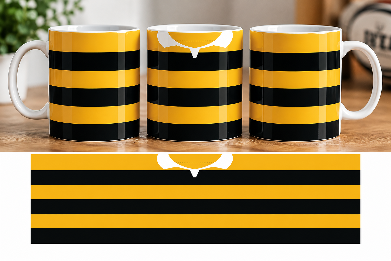 Amber and Black 110z Mug
