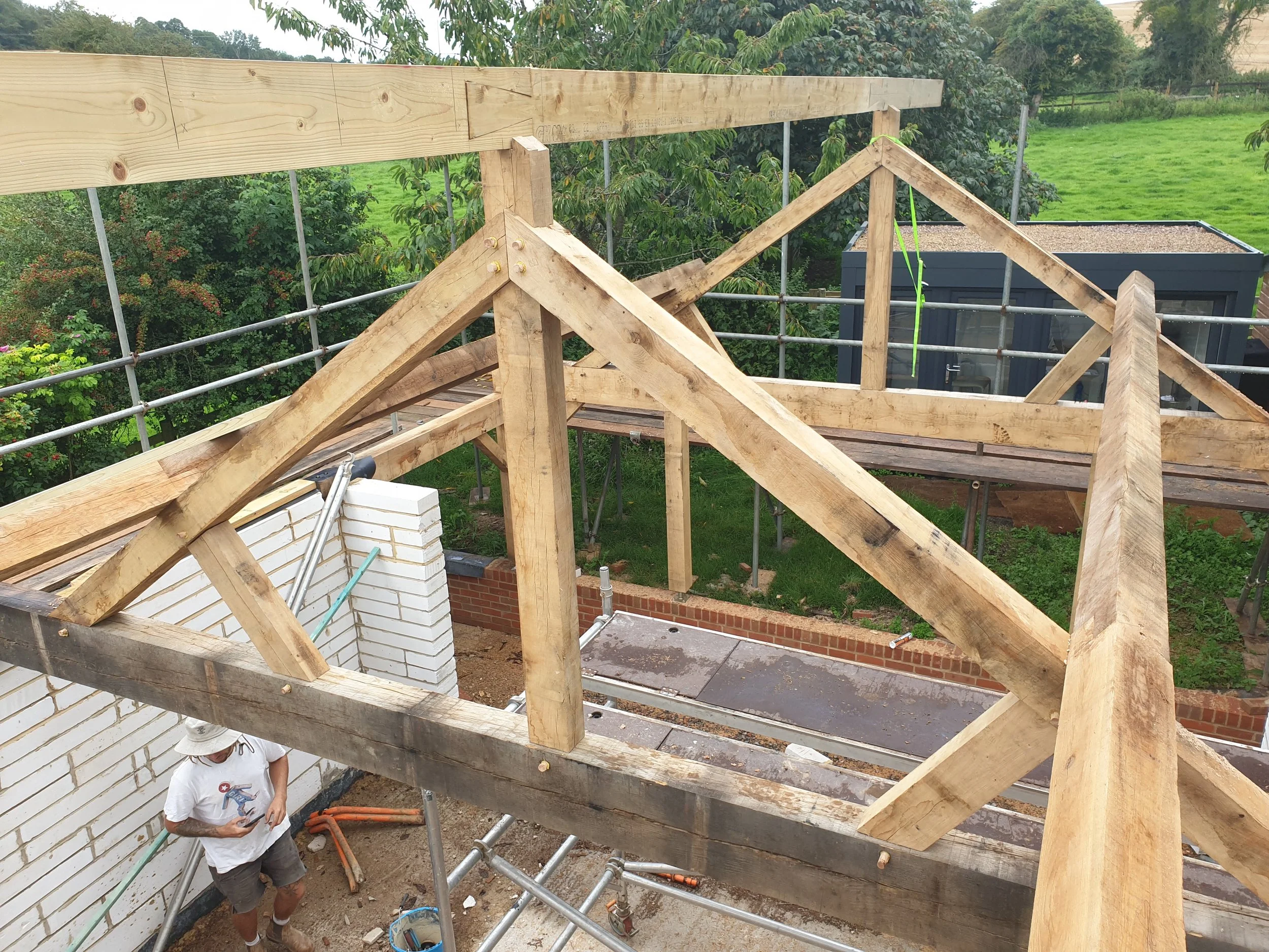 oak trusses