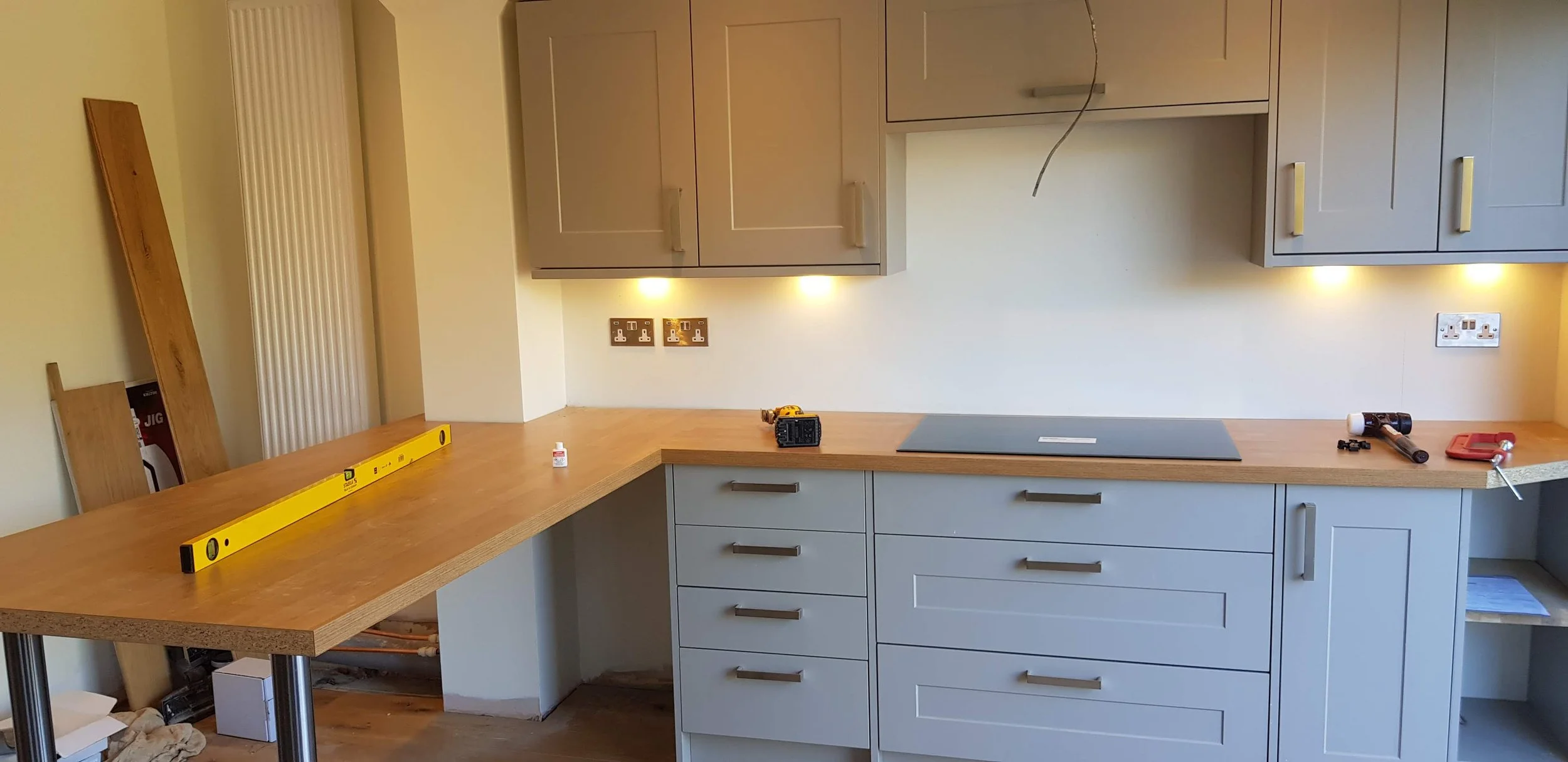 kitchen install 