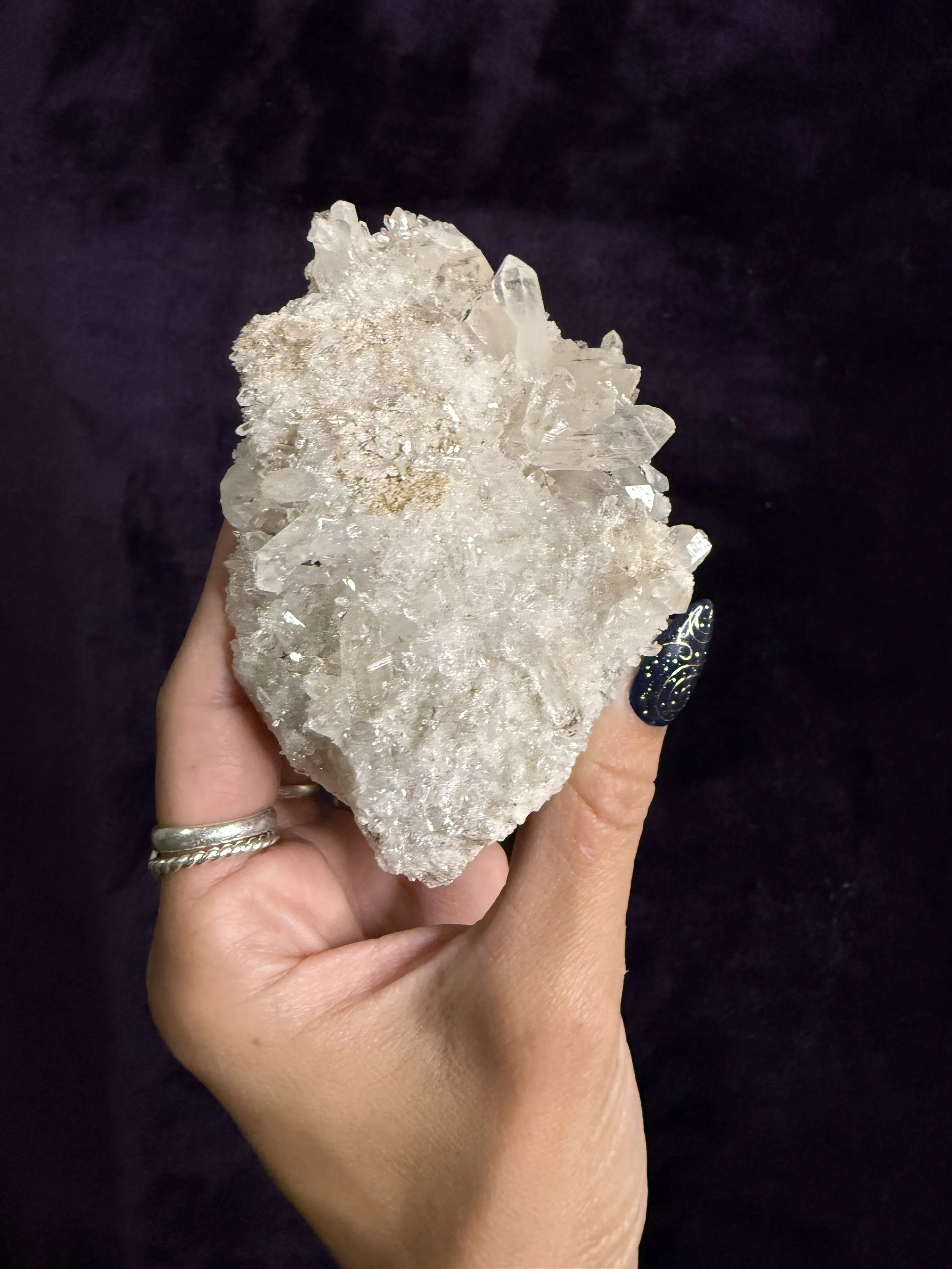 Tibetan Quartz with Carbon Inclusions