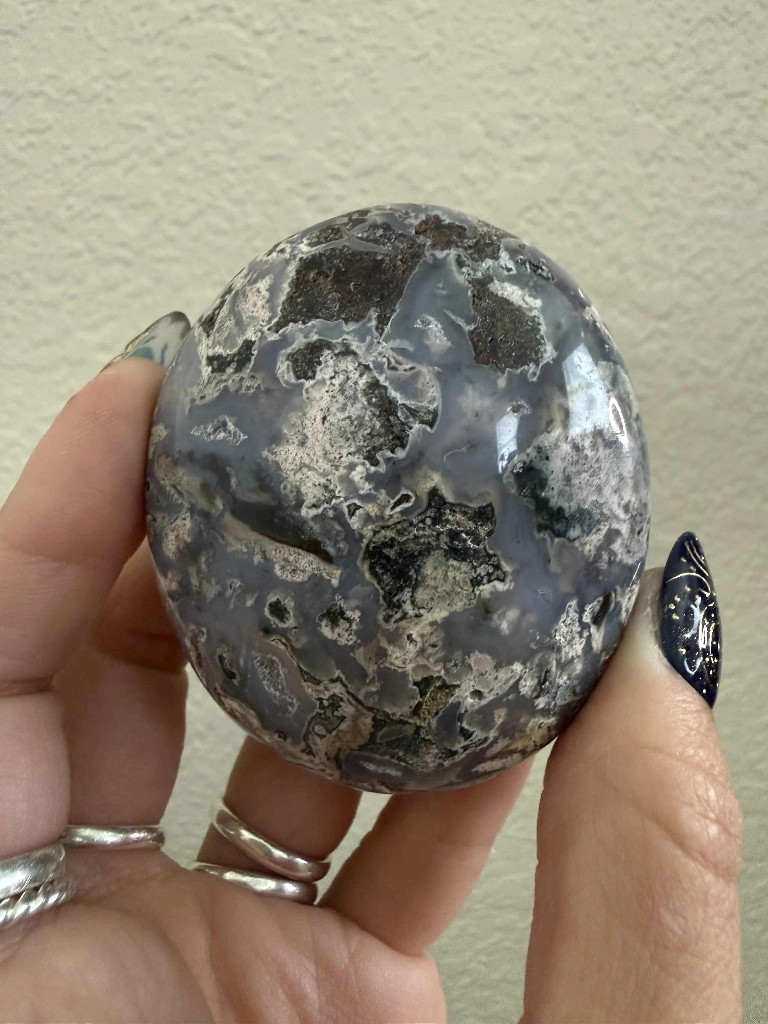 Cosmic Jasper Palm Stone