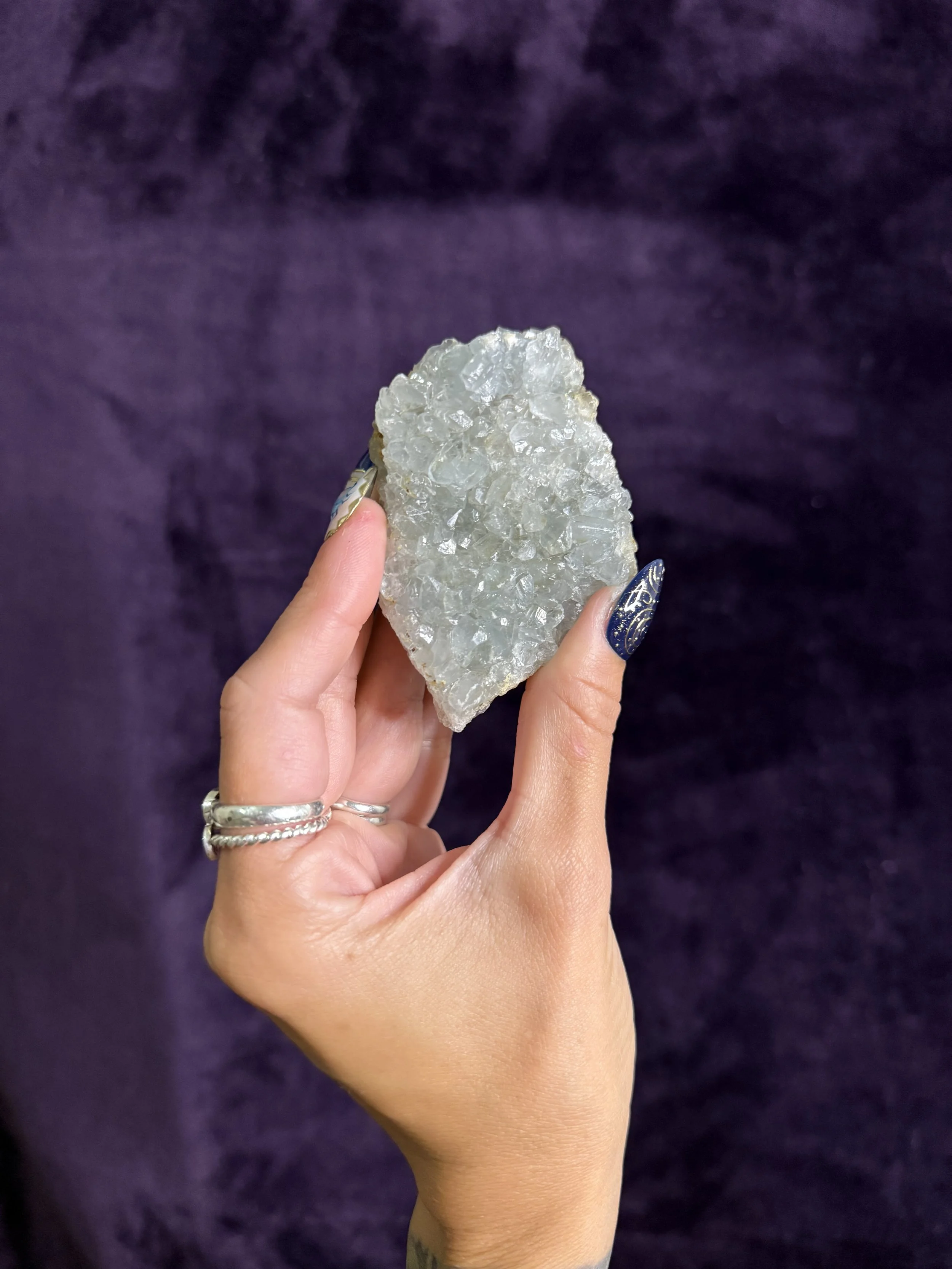 Double-Sided Celestite Cluster