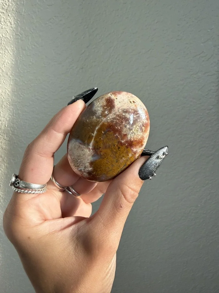 Ocean Jasper Palm Stone