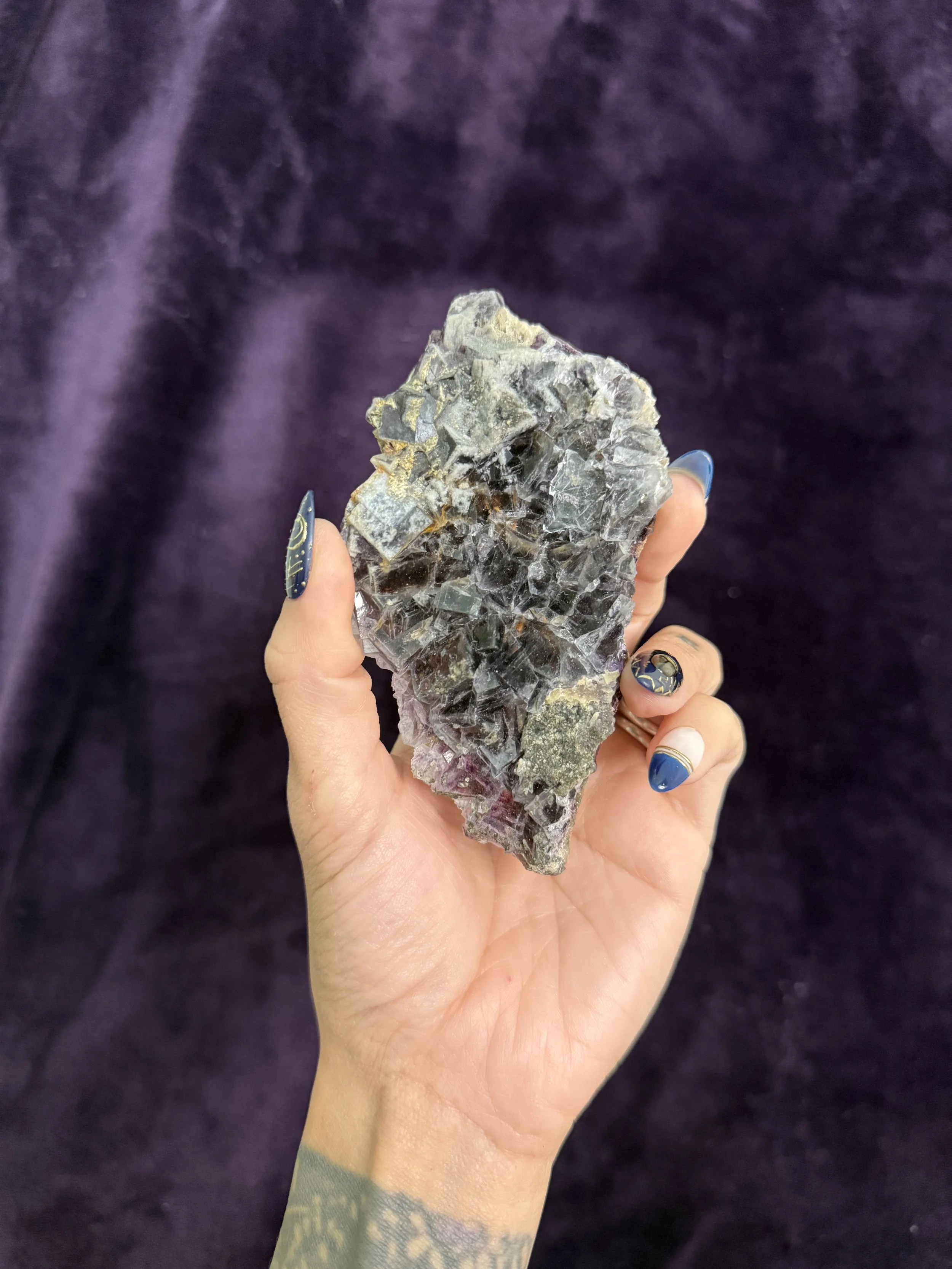 YGX Fluorite Specimen | UV Reactive