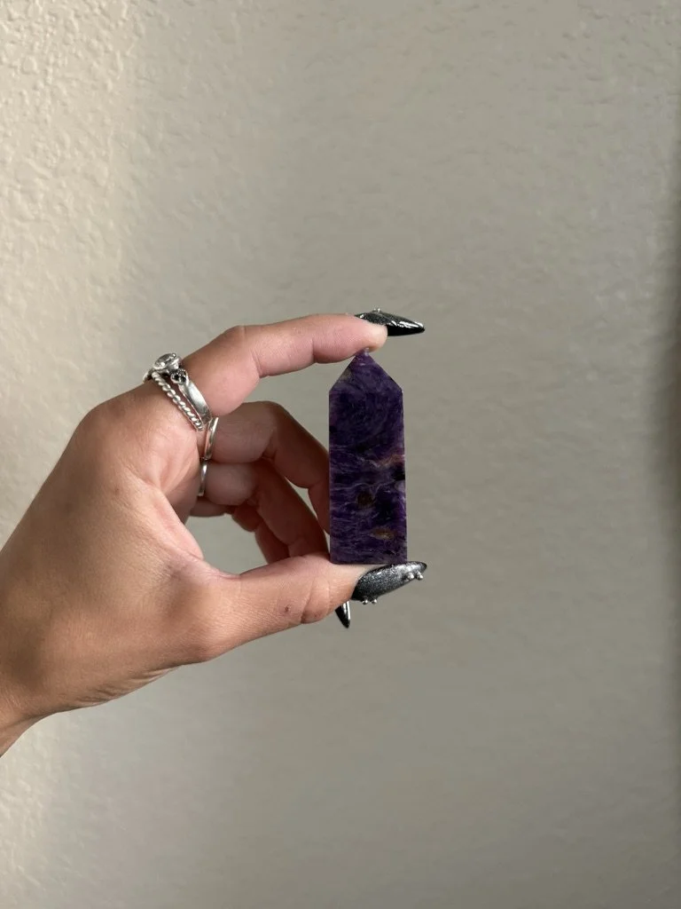 Charoite Mini Tower
