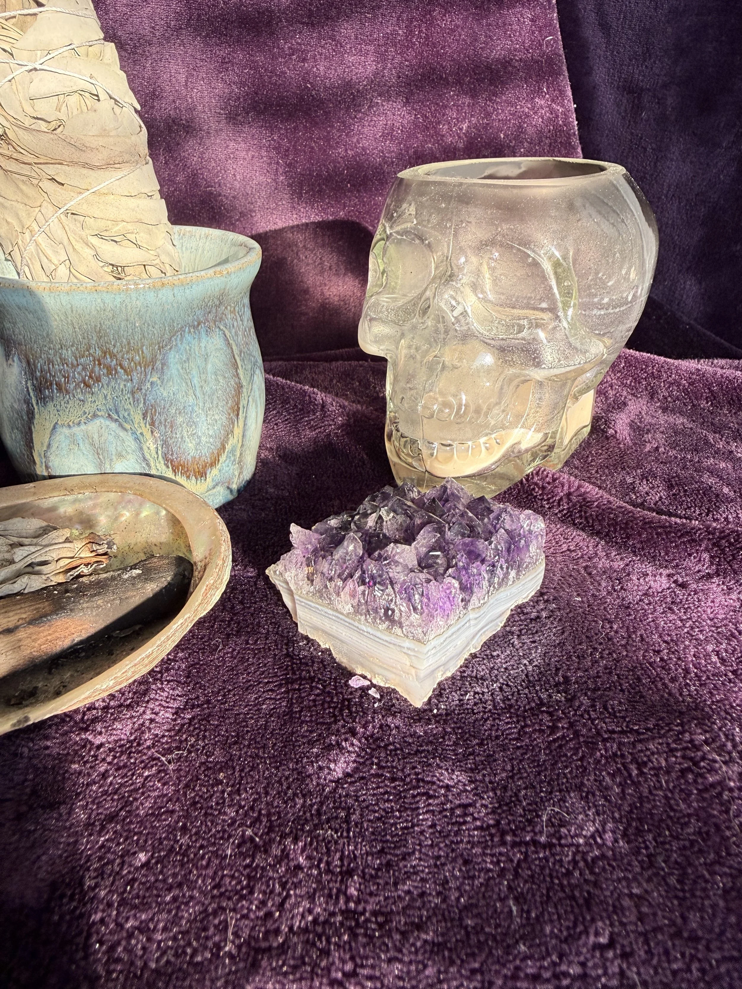 Blue Banded Brazilian Amethyst