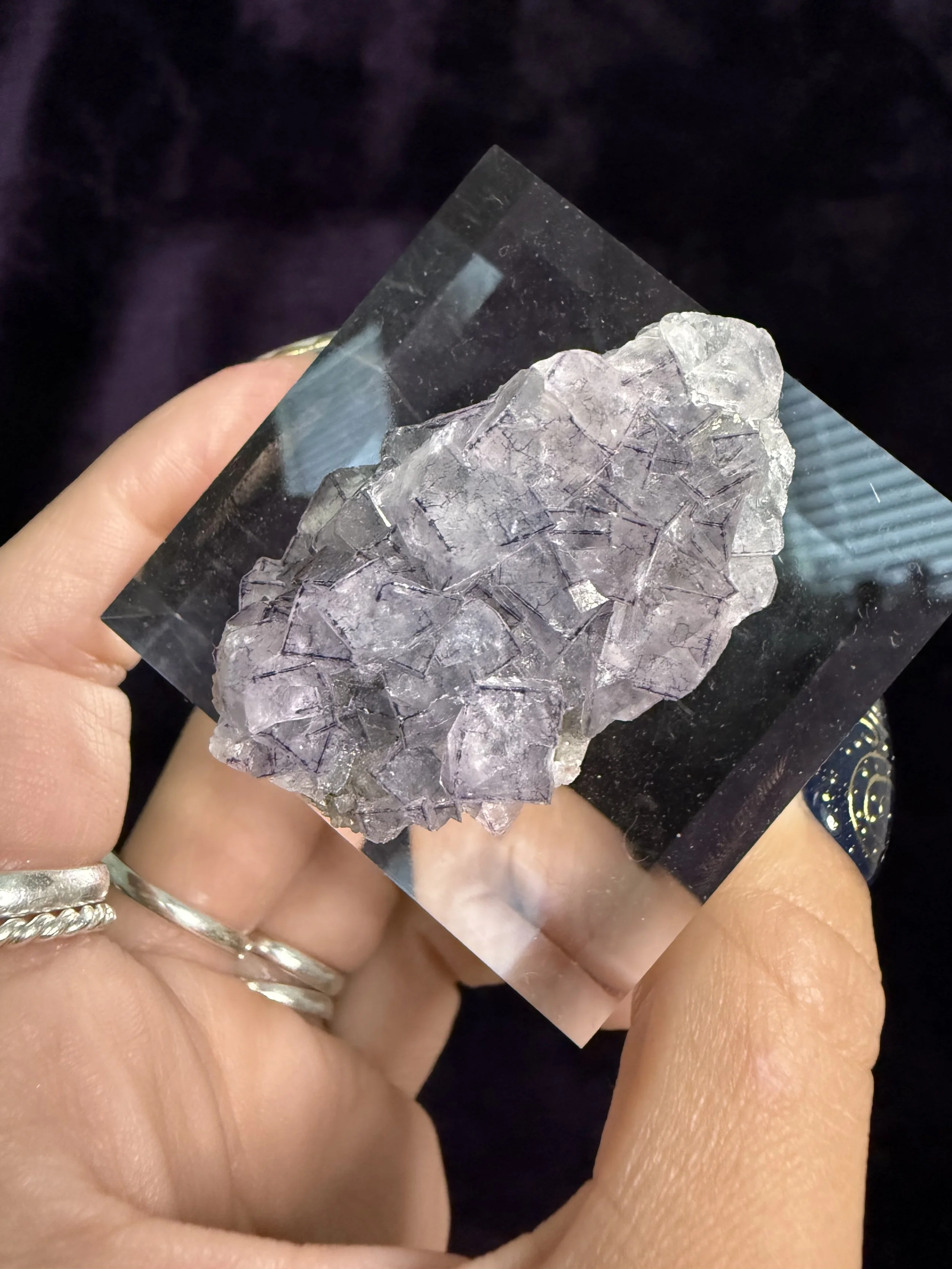 Chinese Lavender Fluorite Mini Specimen