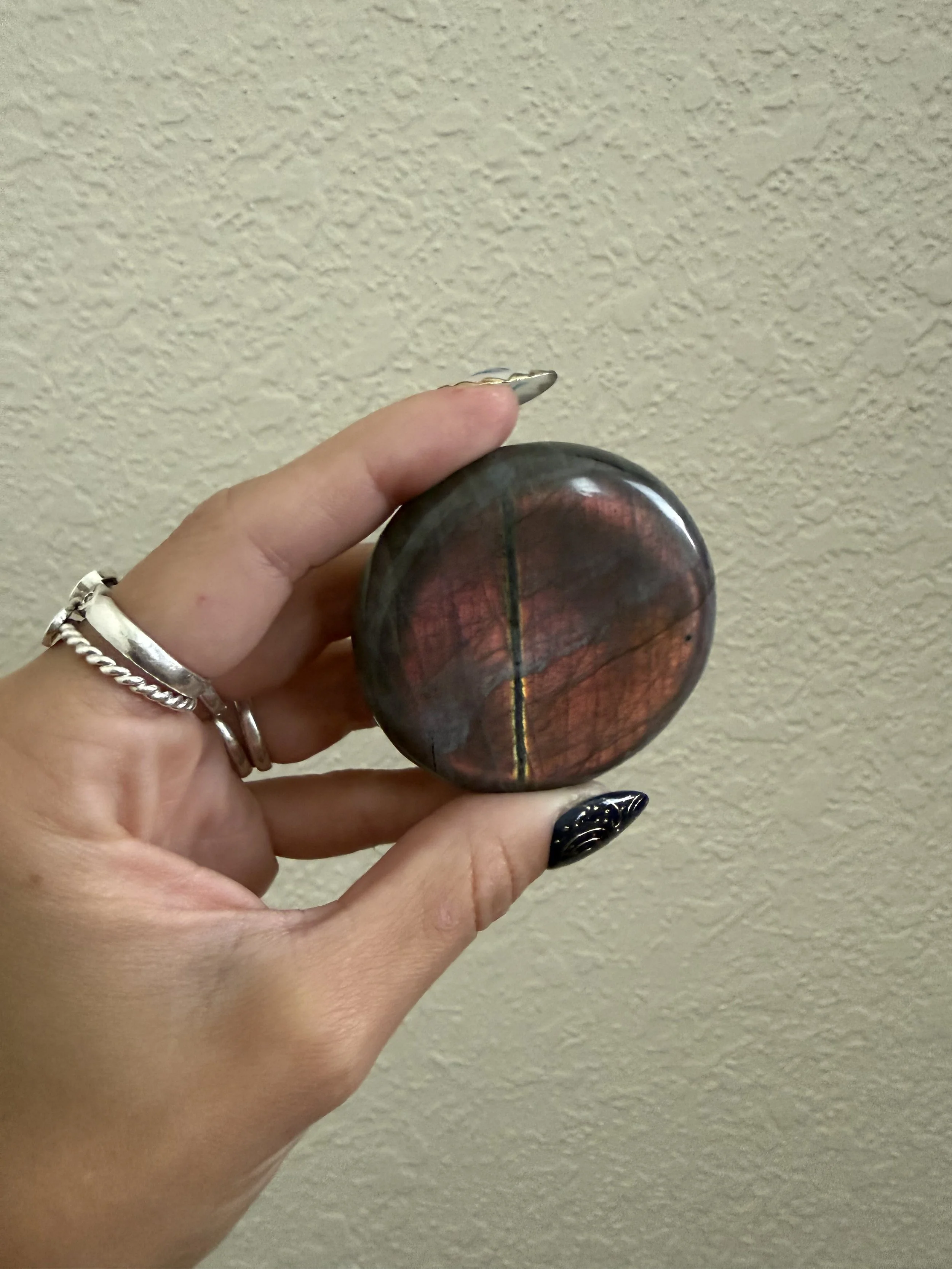 Labradorite Palm Stone