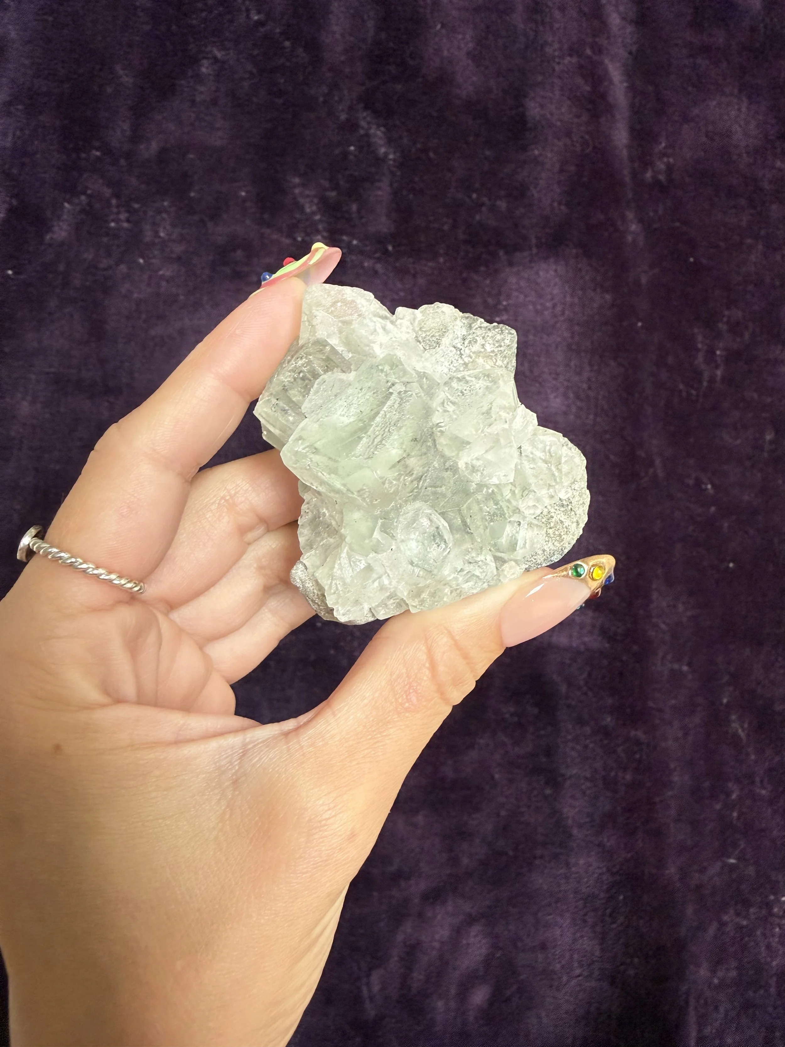 Chinese Fluorite Cluster | UV Reactive