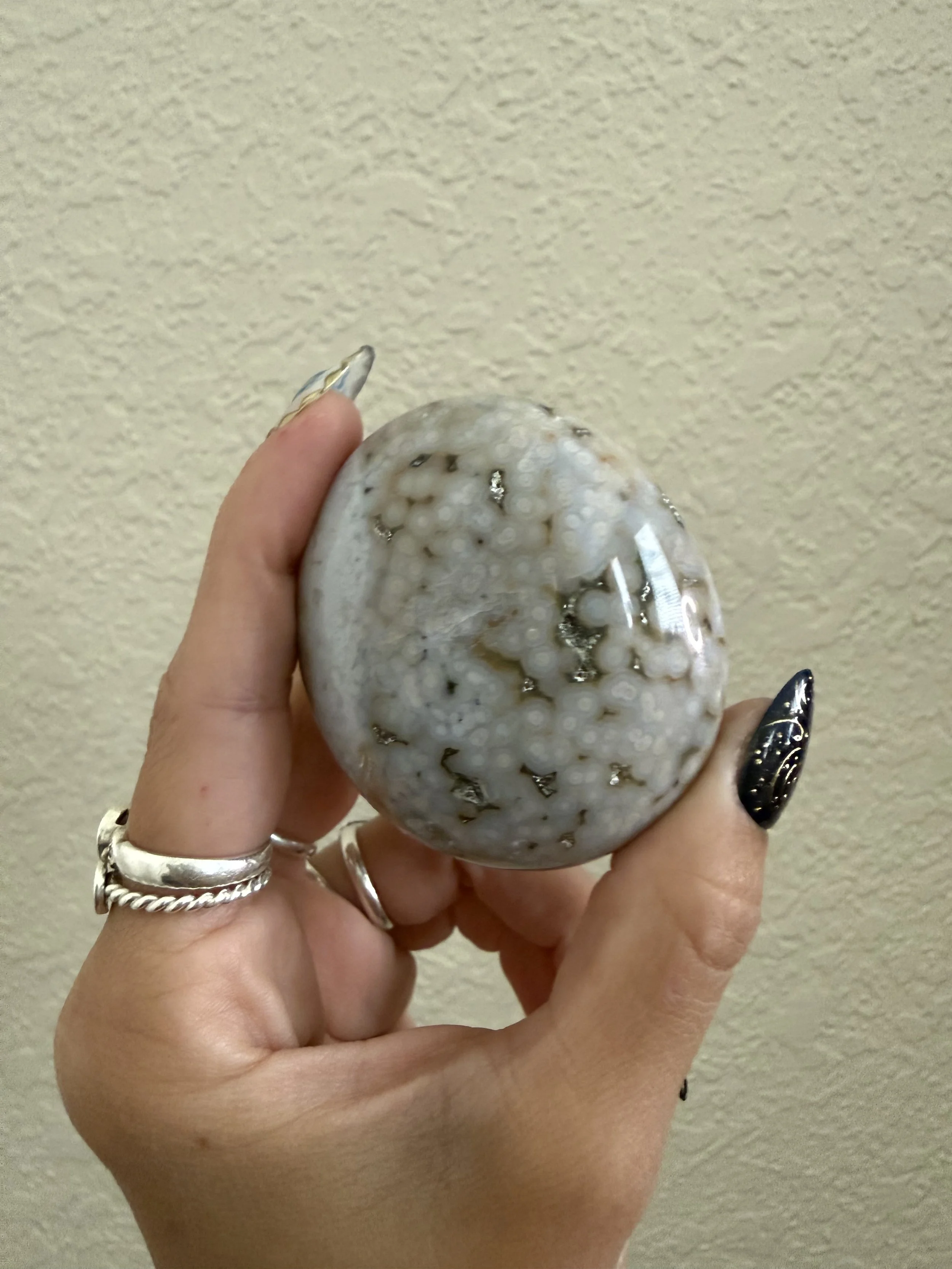 Ocean Jasper Palm Stone