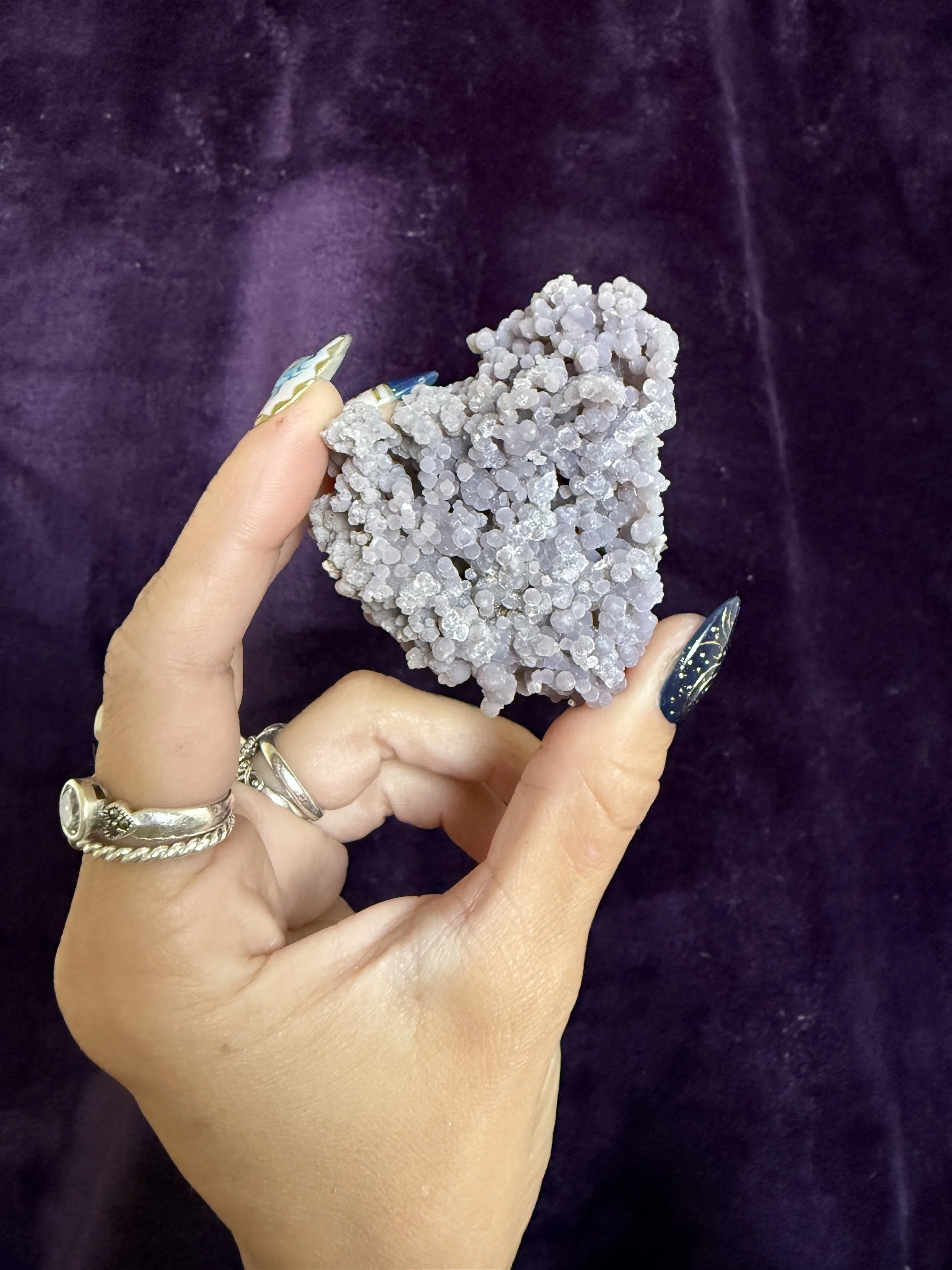 Grape Agate Cluster