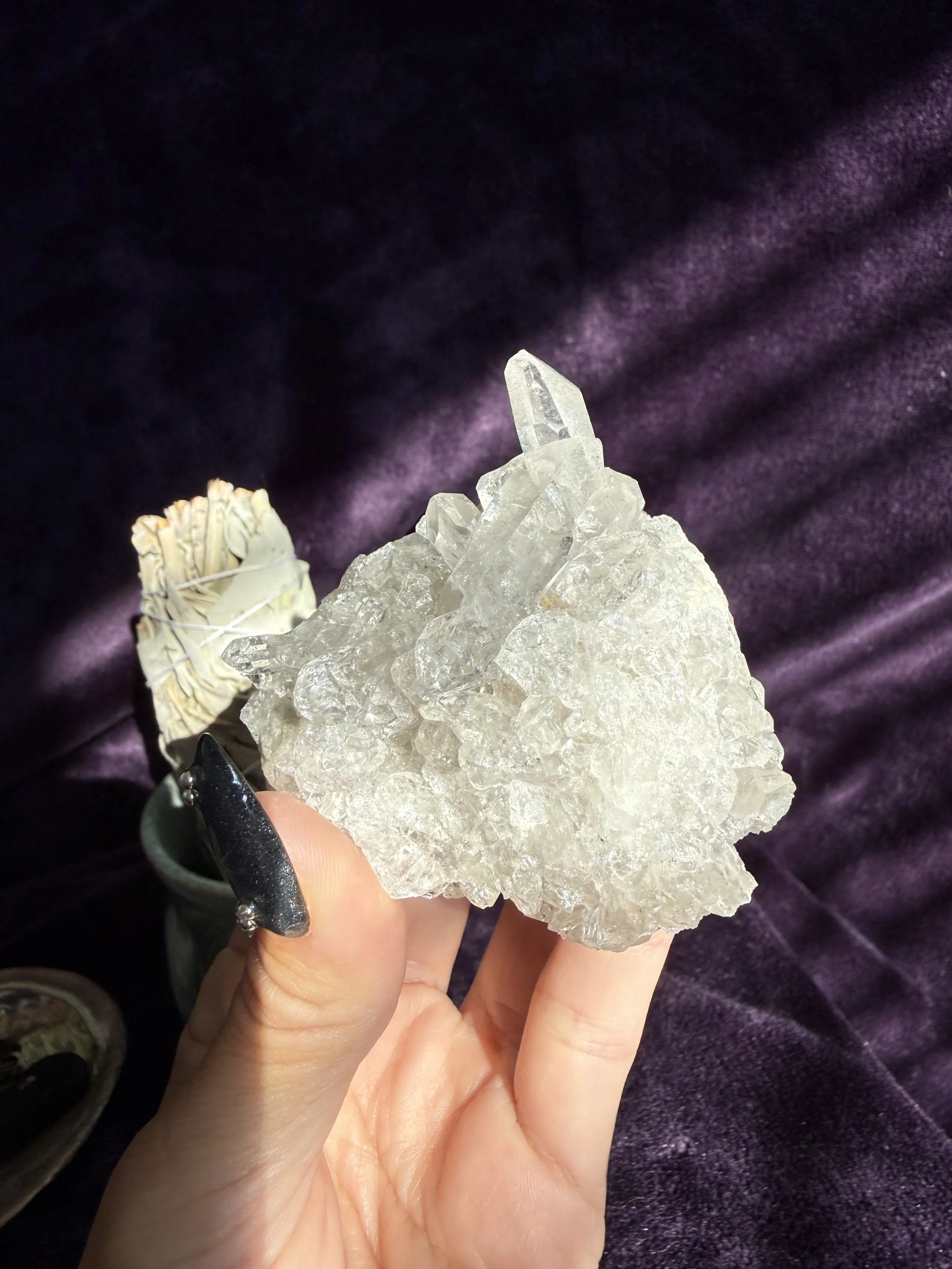Brazilian Clear Quartz Cluster E