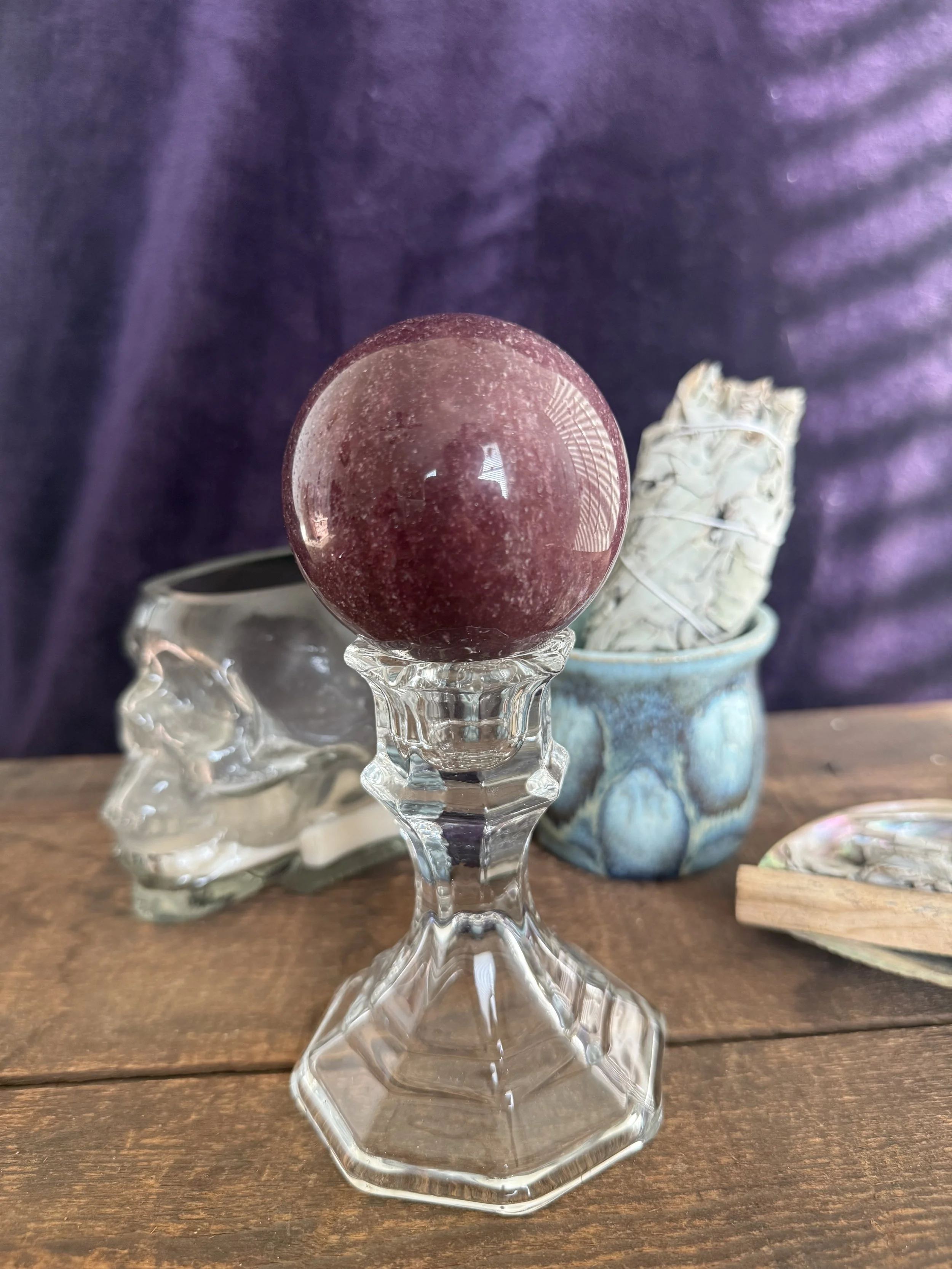 Strawberry Quartz Sphere