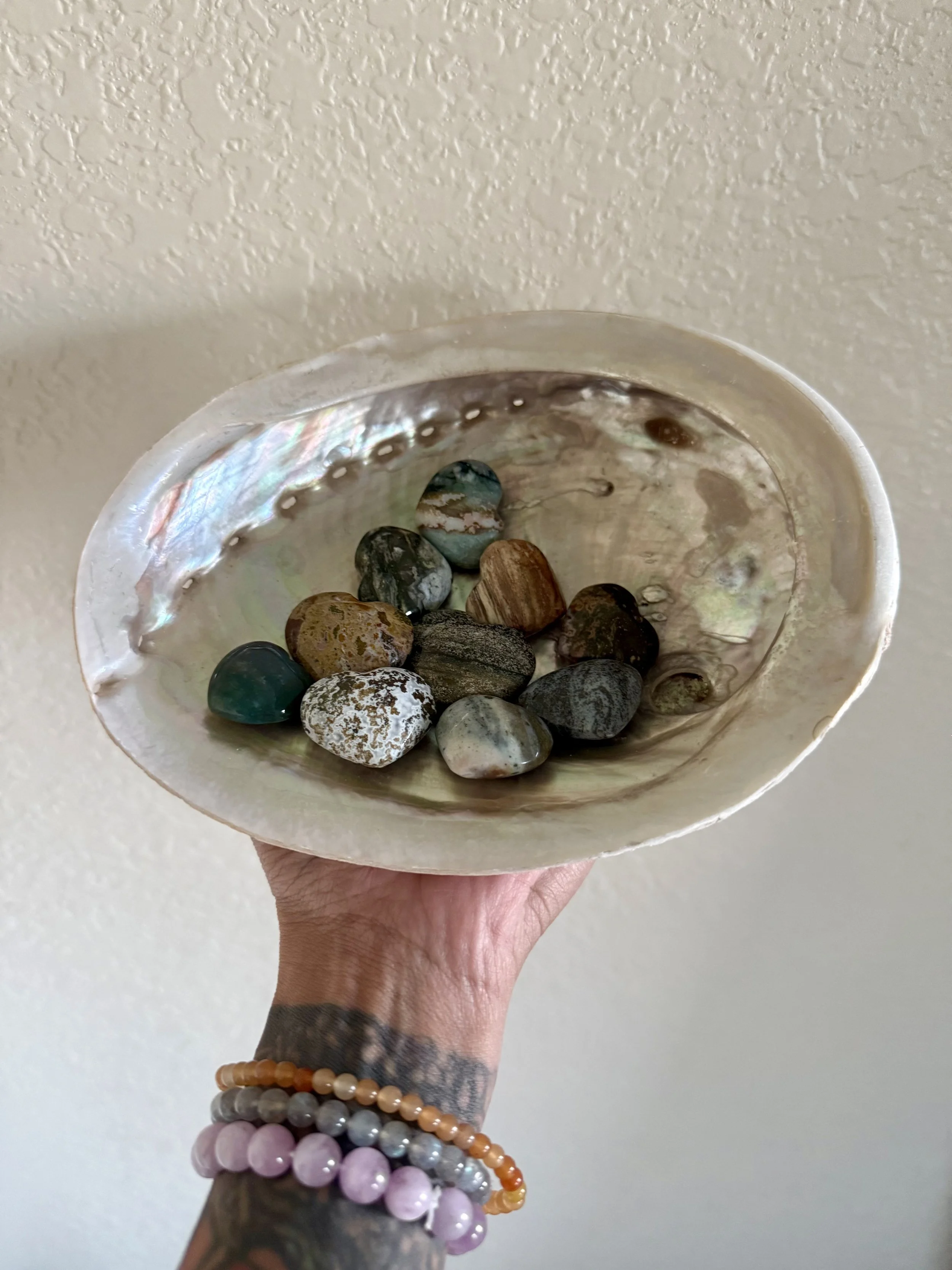 Mini Ocean Jasper Hearts | Choose Your Own