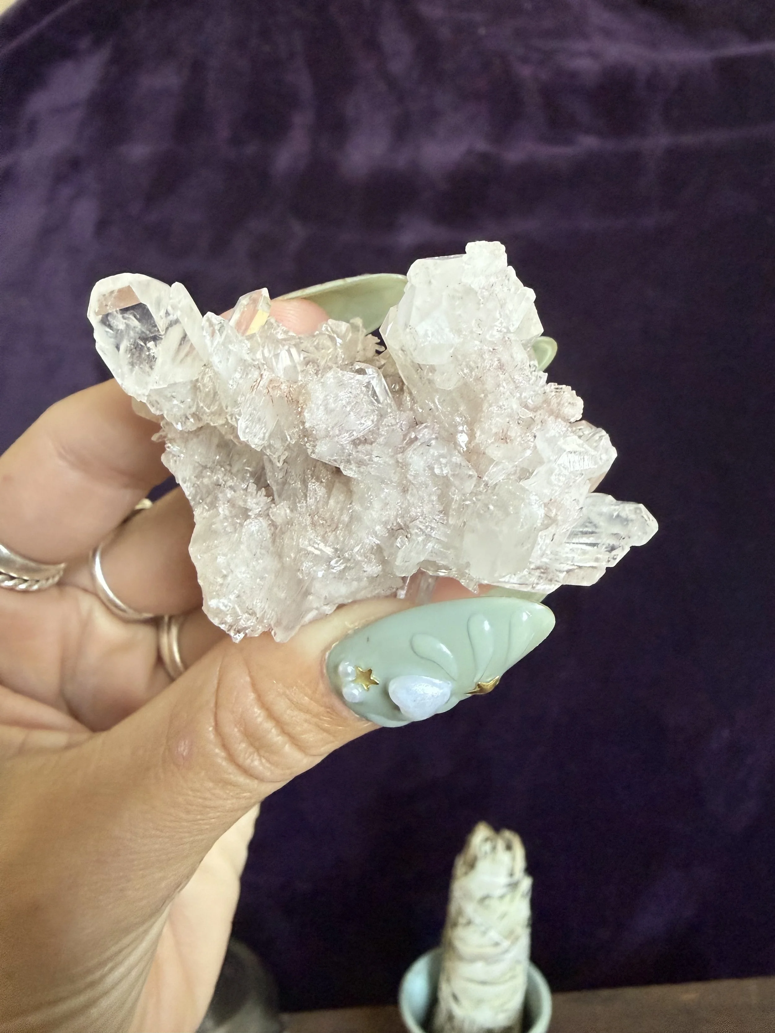 Pink Lemurian Quartz A