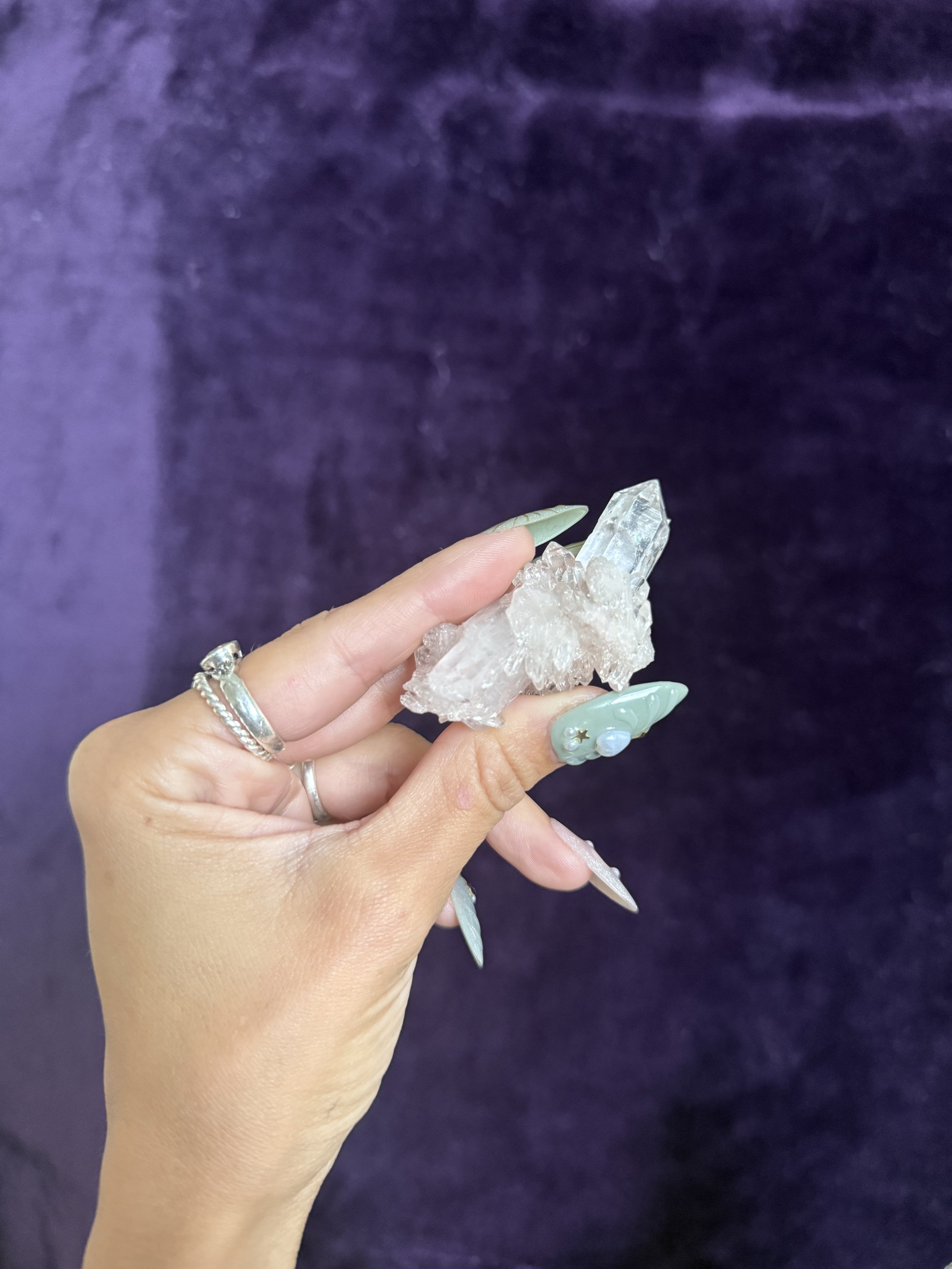 Pink Lemurian Quartz B