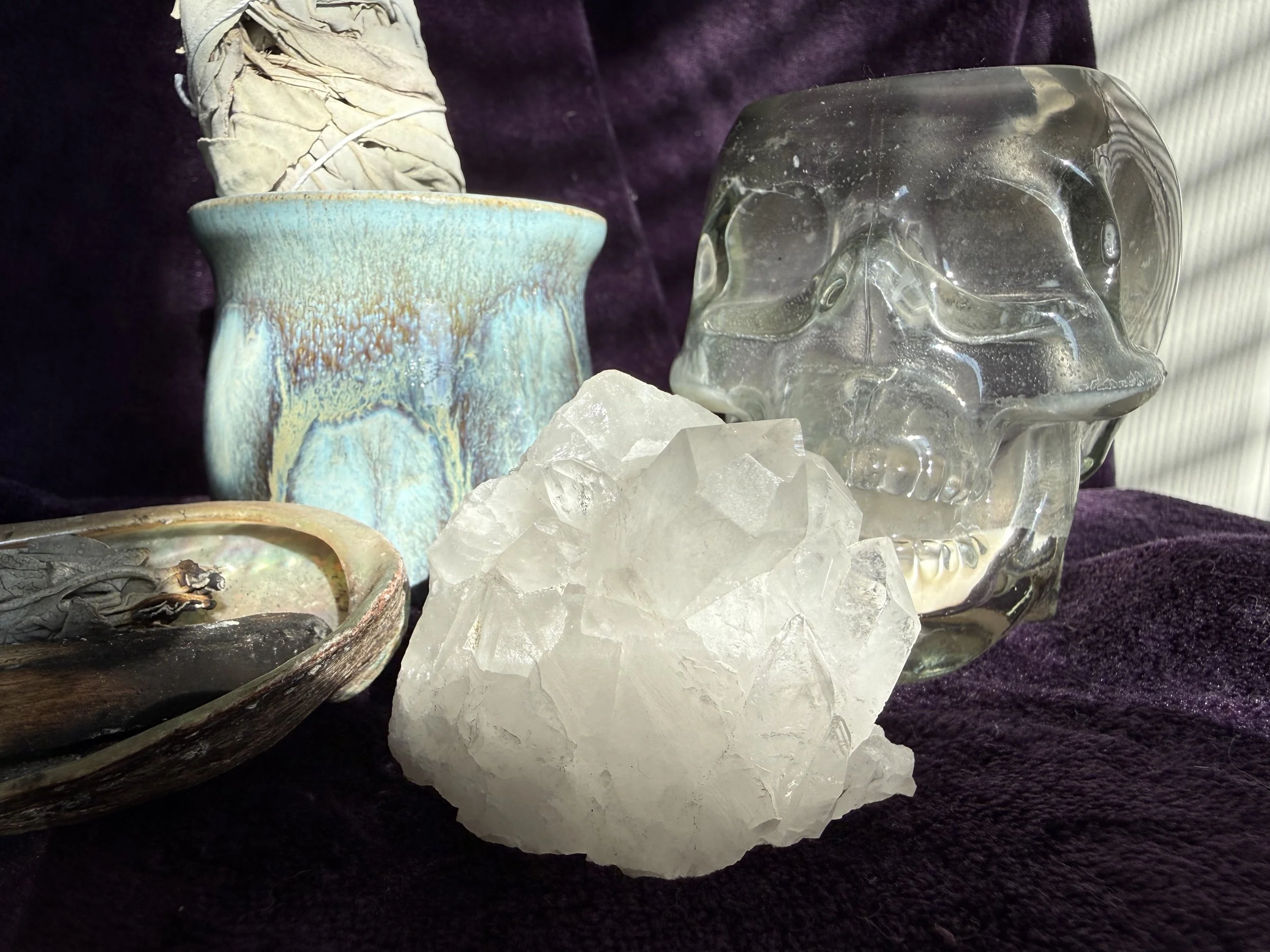 Brazilian Clear Quartz Cluster A