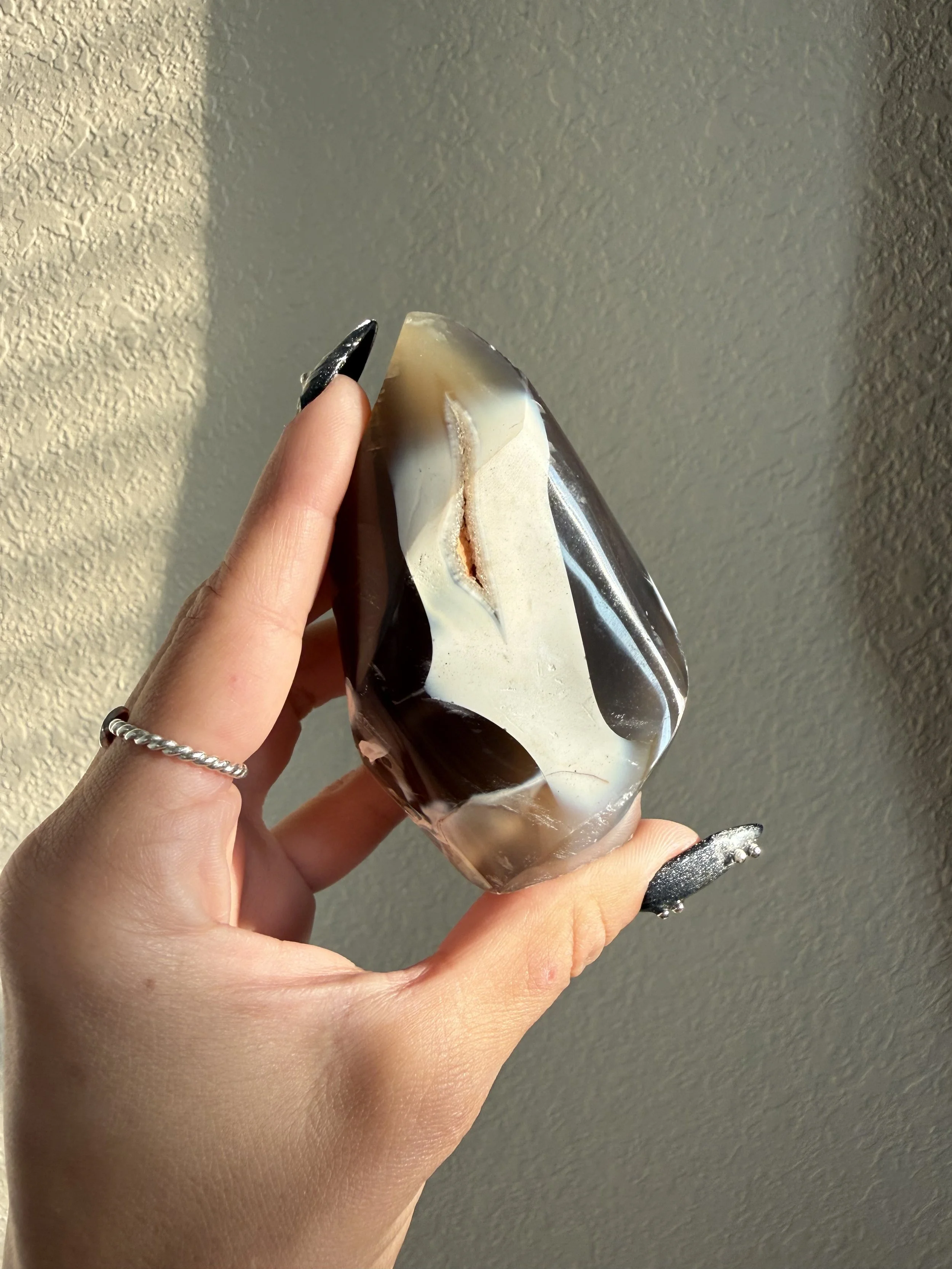 Orca Agate Flame