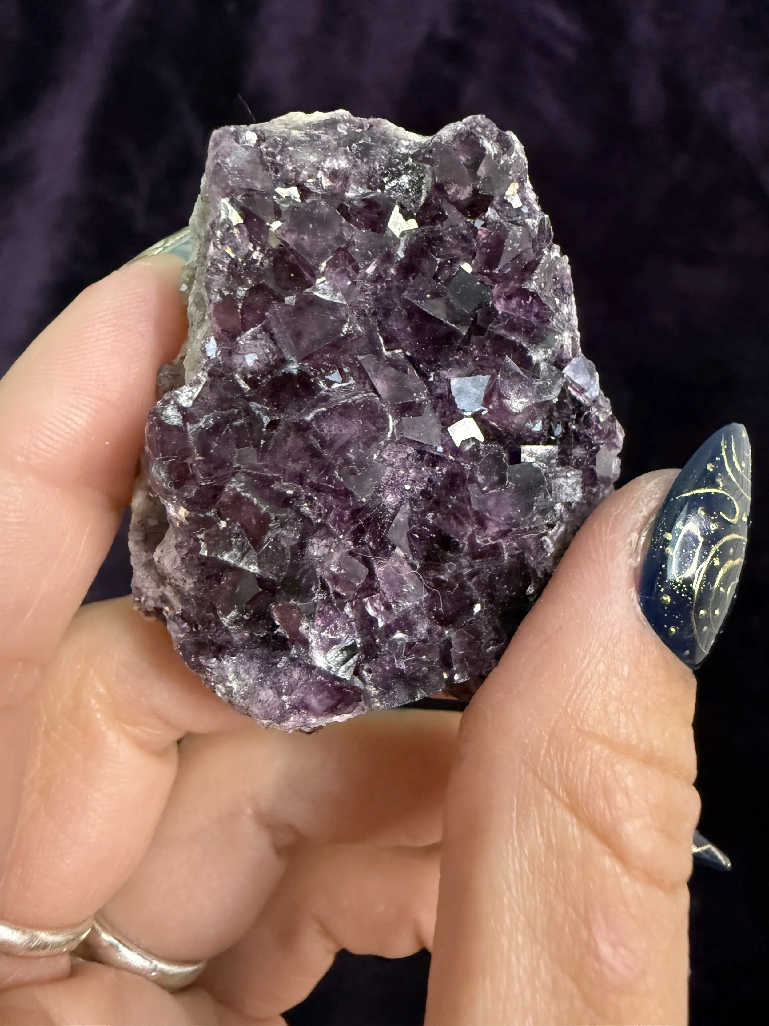 Erongo Purple Fluorite | UV Reactive