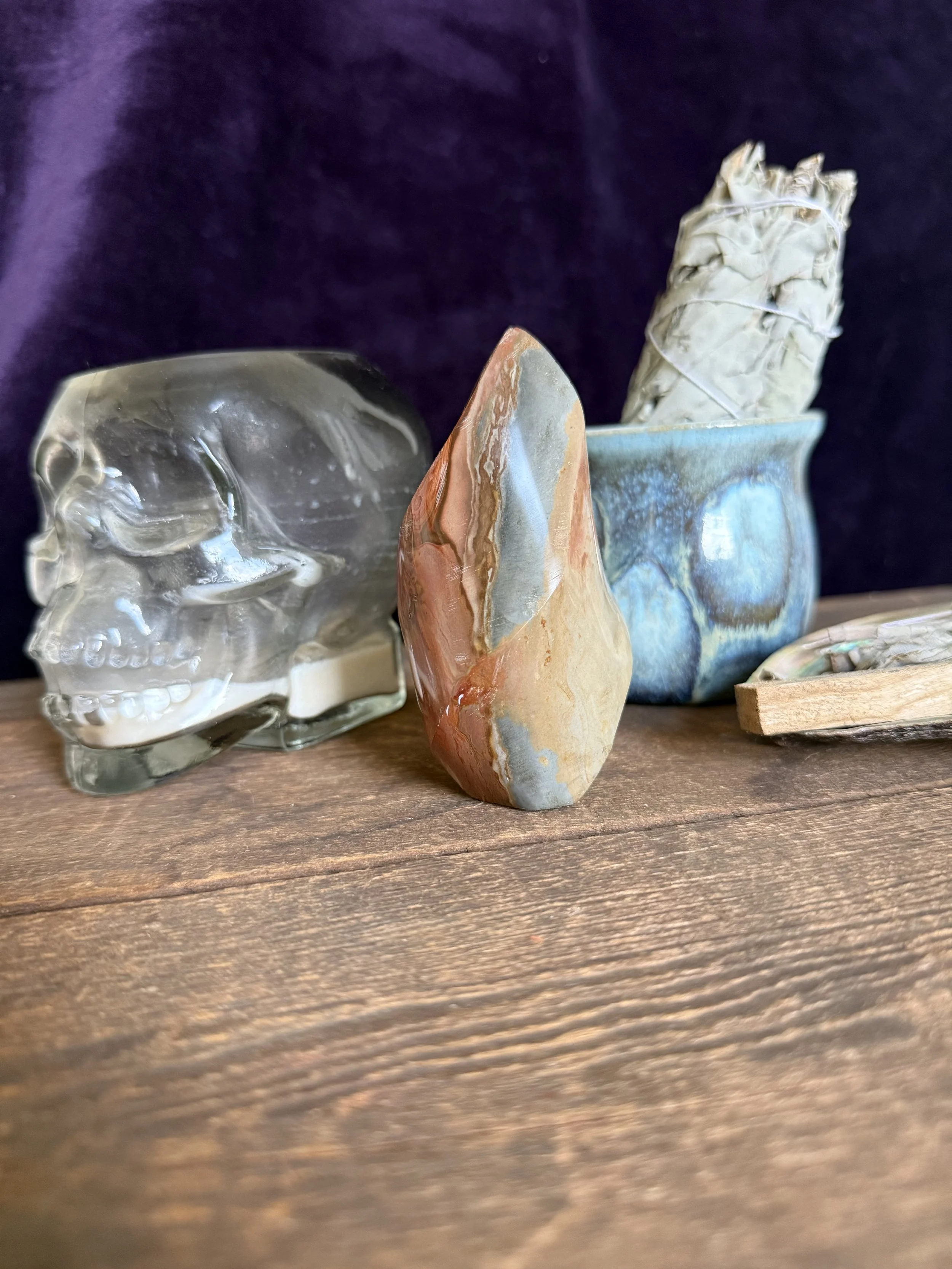 Polychrome Jasper Flame