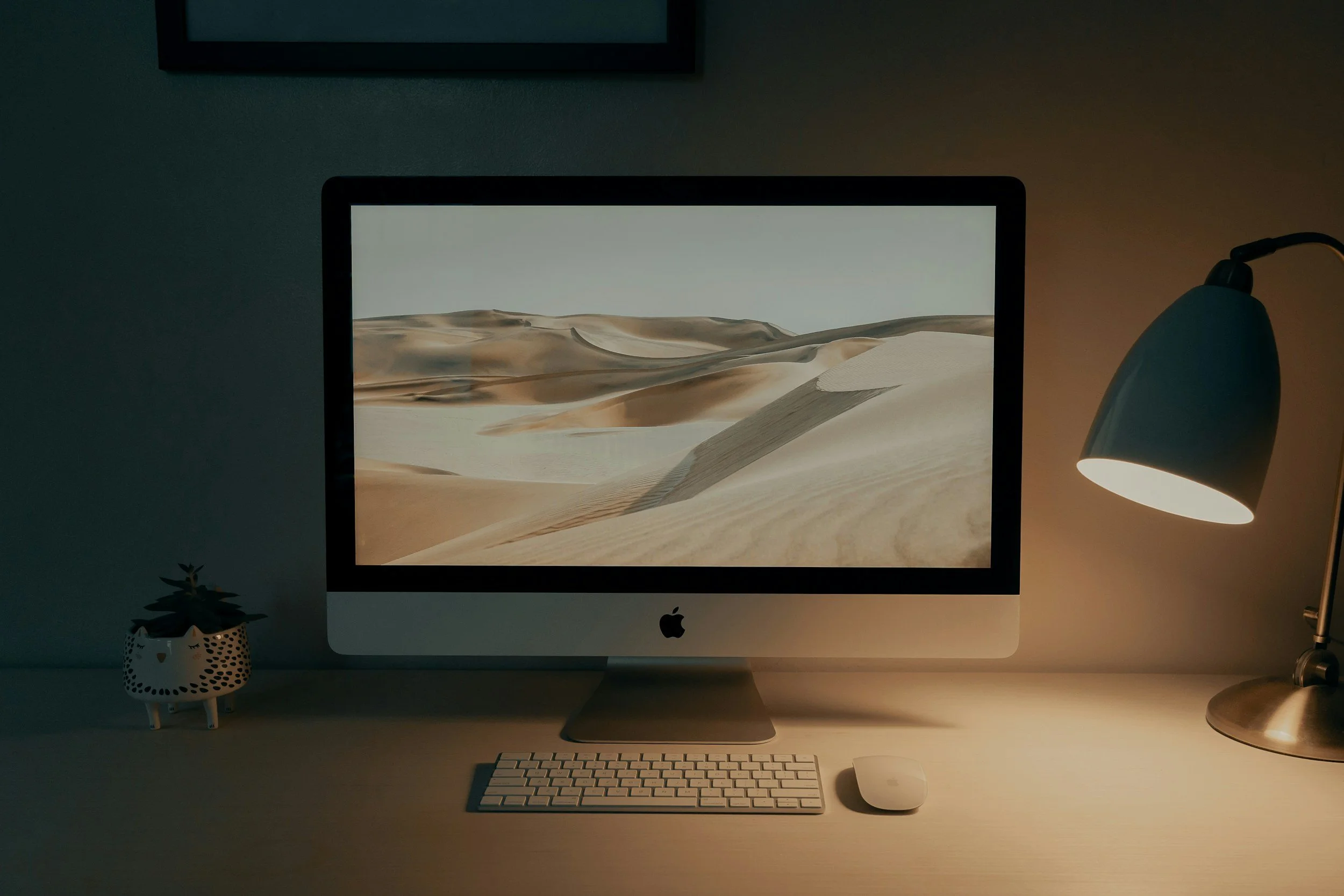 Modern desktop computer displaying cloud bookkeeping software for Florida photography clients