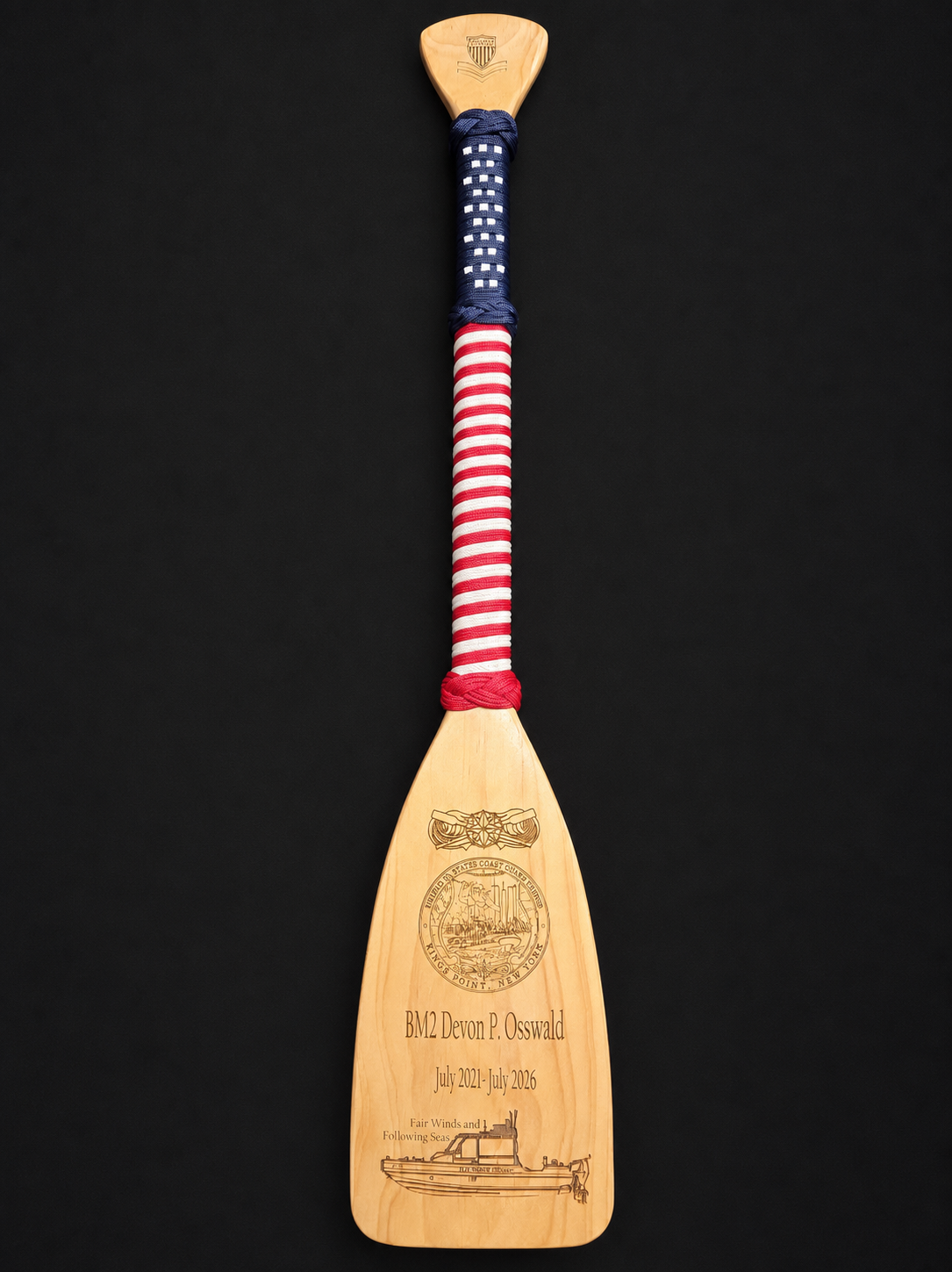 Custom Wooden Paddle
