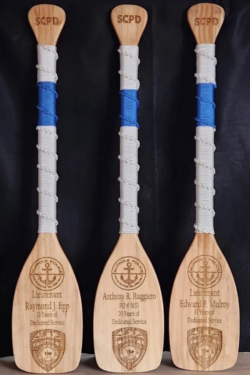 Paddles with or without fancy work