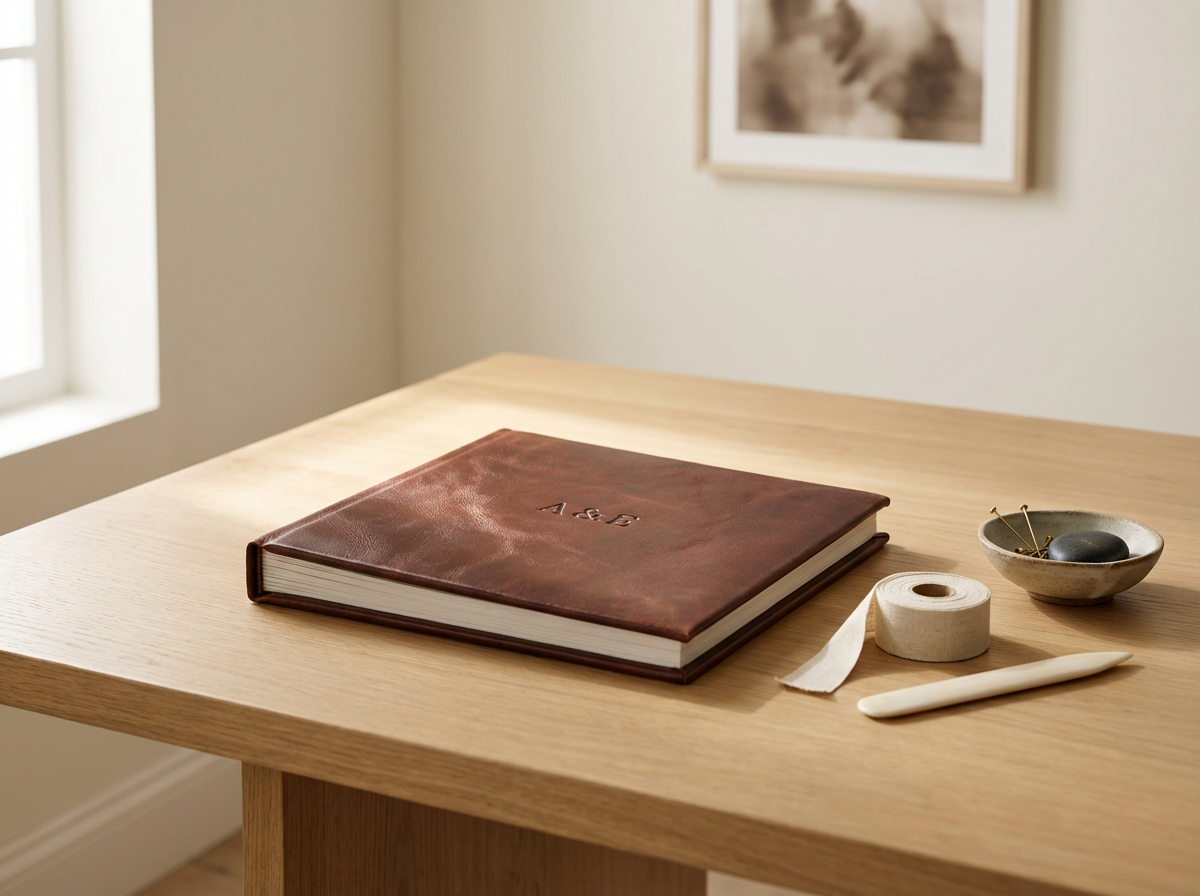 Heirloom Leather Album