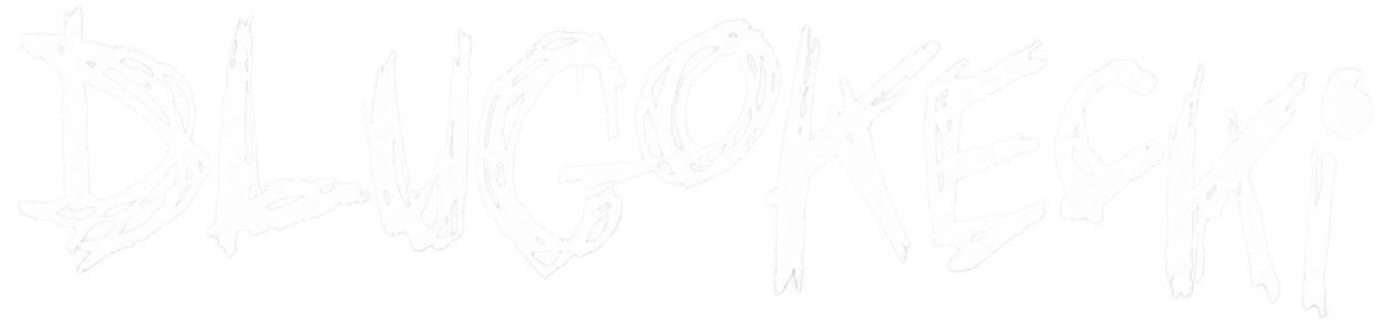 The logo of the band Deadly Hike Sky, stylized with white, jagged letters.