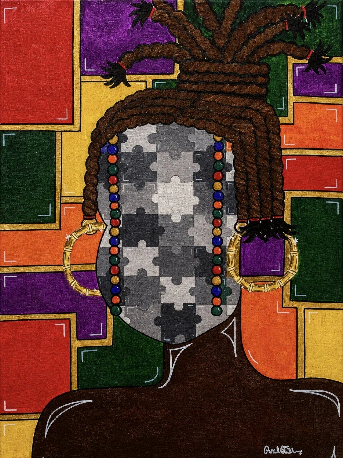 Case File 005 - Becoming 
Acrylic Print

The freedom to be Black and exist while healing and coloring your pieces.