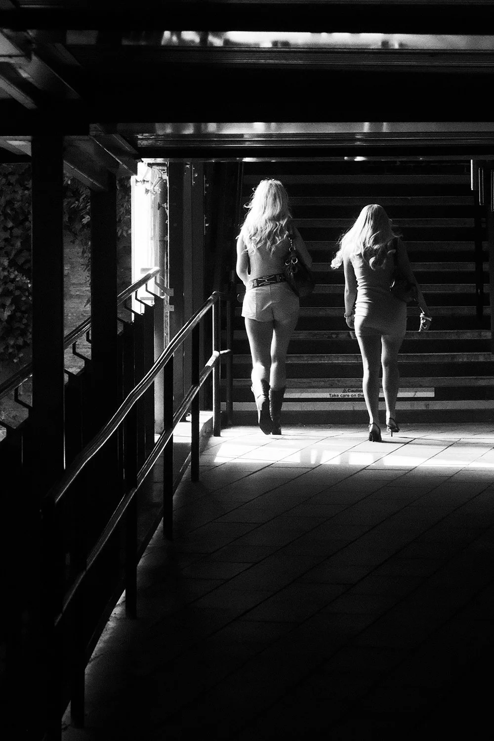 girls out blonde black and white zoomed.jpg