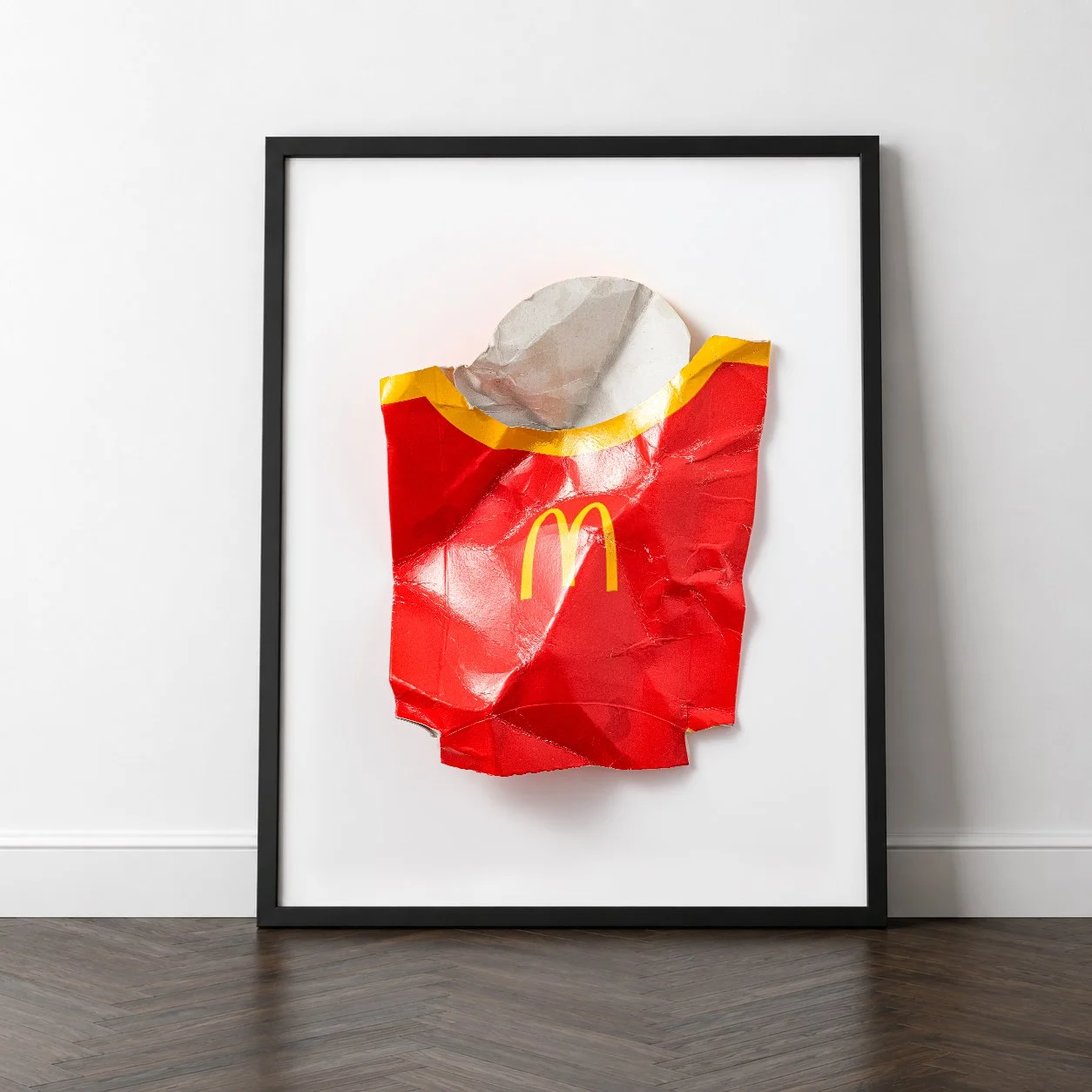 McDONALDS TRASH 24" X 30" PRINT
