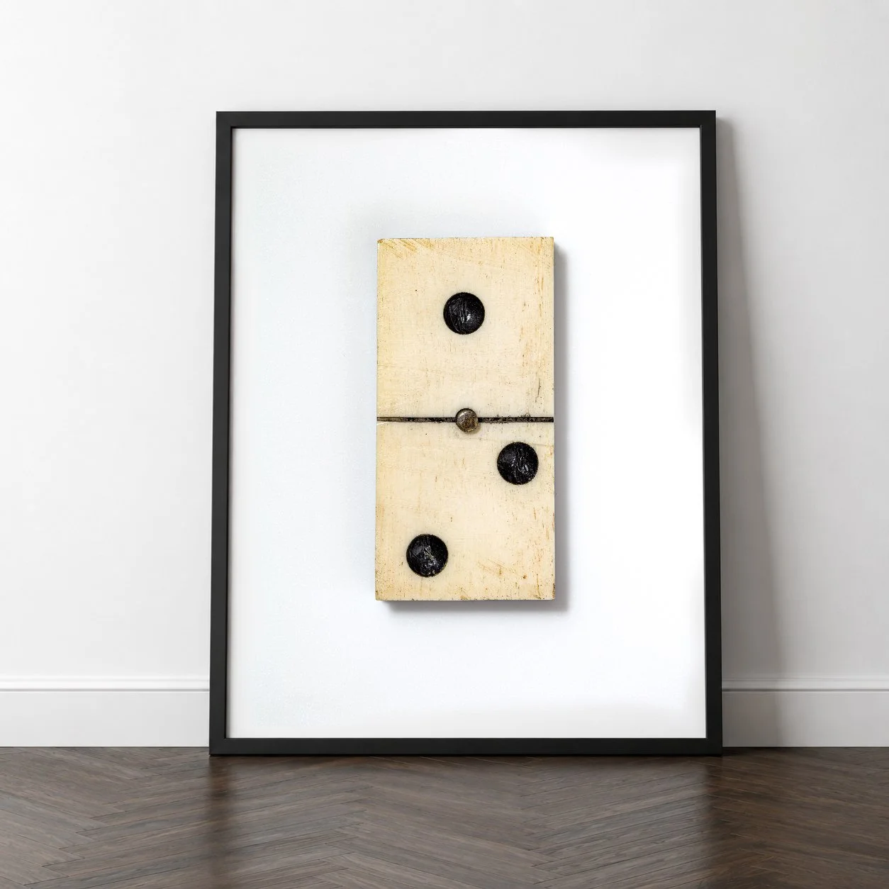 VINTAGE DOMINO 2 & 1 24" X 30" PRINT
